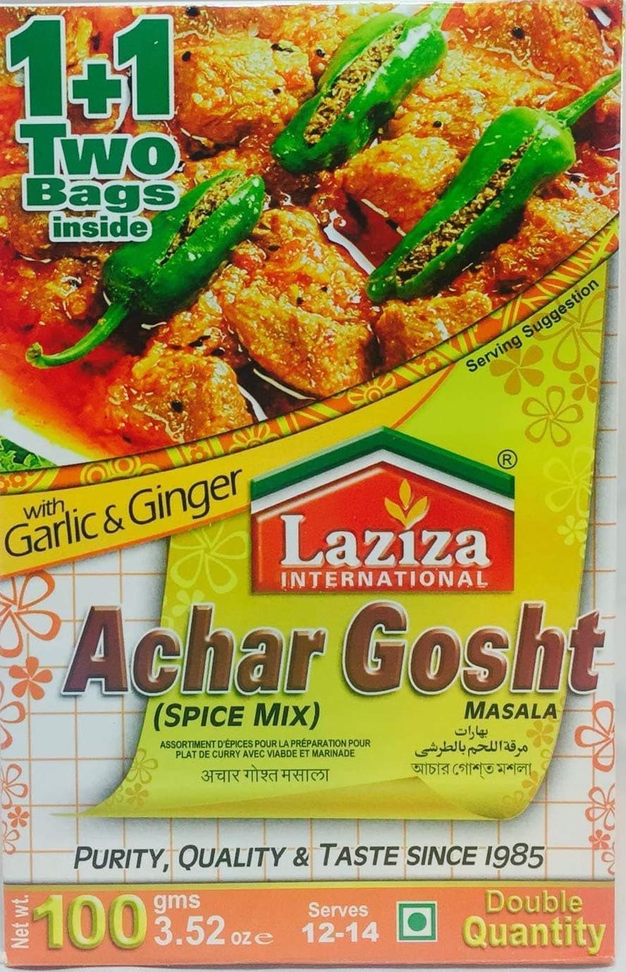 Laziza Achar Ghost Spice Mix Masala 100g
