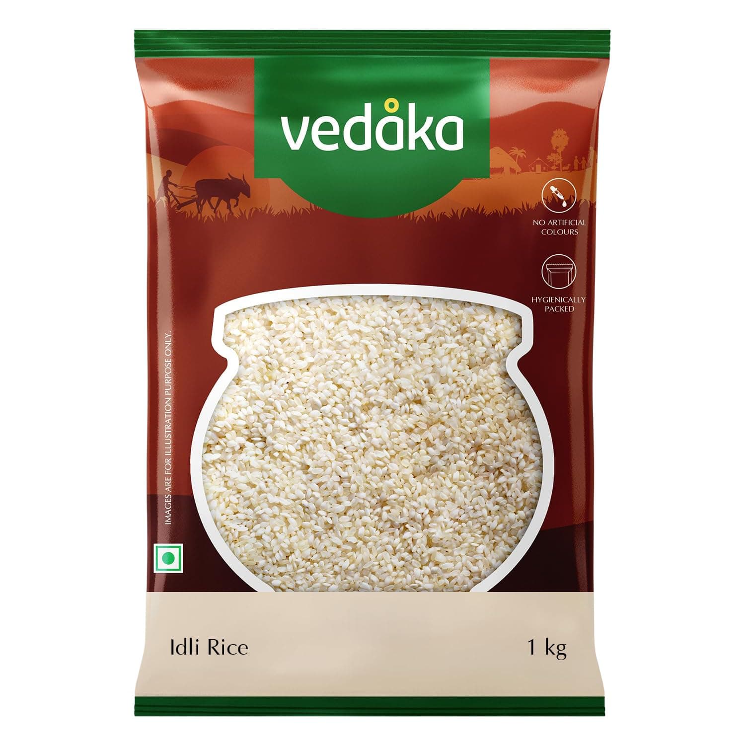 Amazon Brand - Vedaka Idli Rice, 1kg