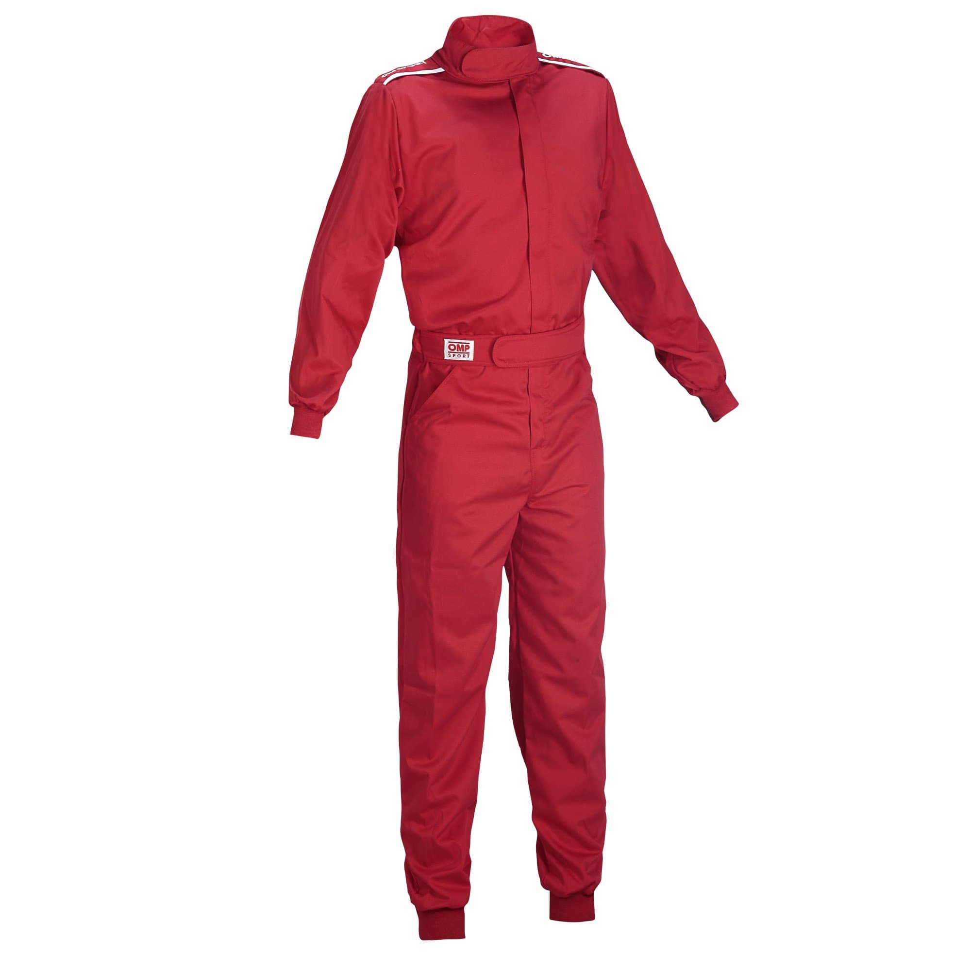 OMP RACING IA01904061S OS 10 Suit Red Small Single Layer
