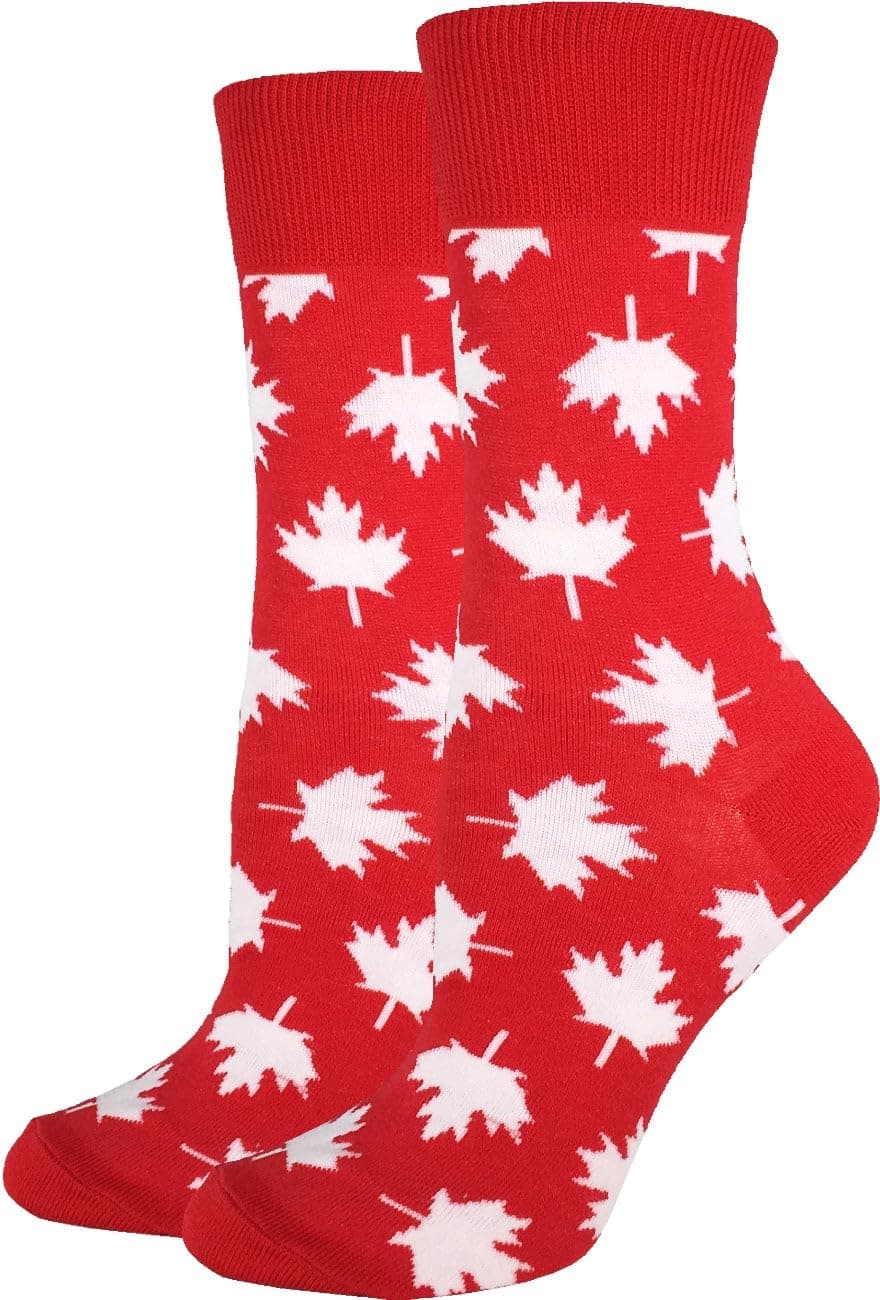 Women's Canada Socks, Adult