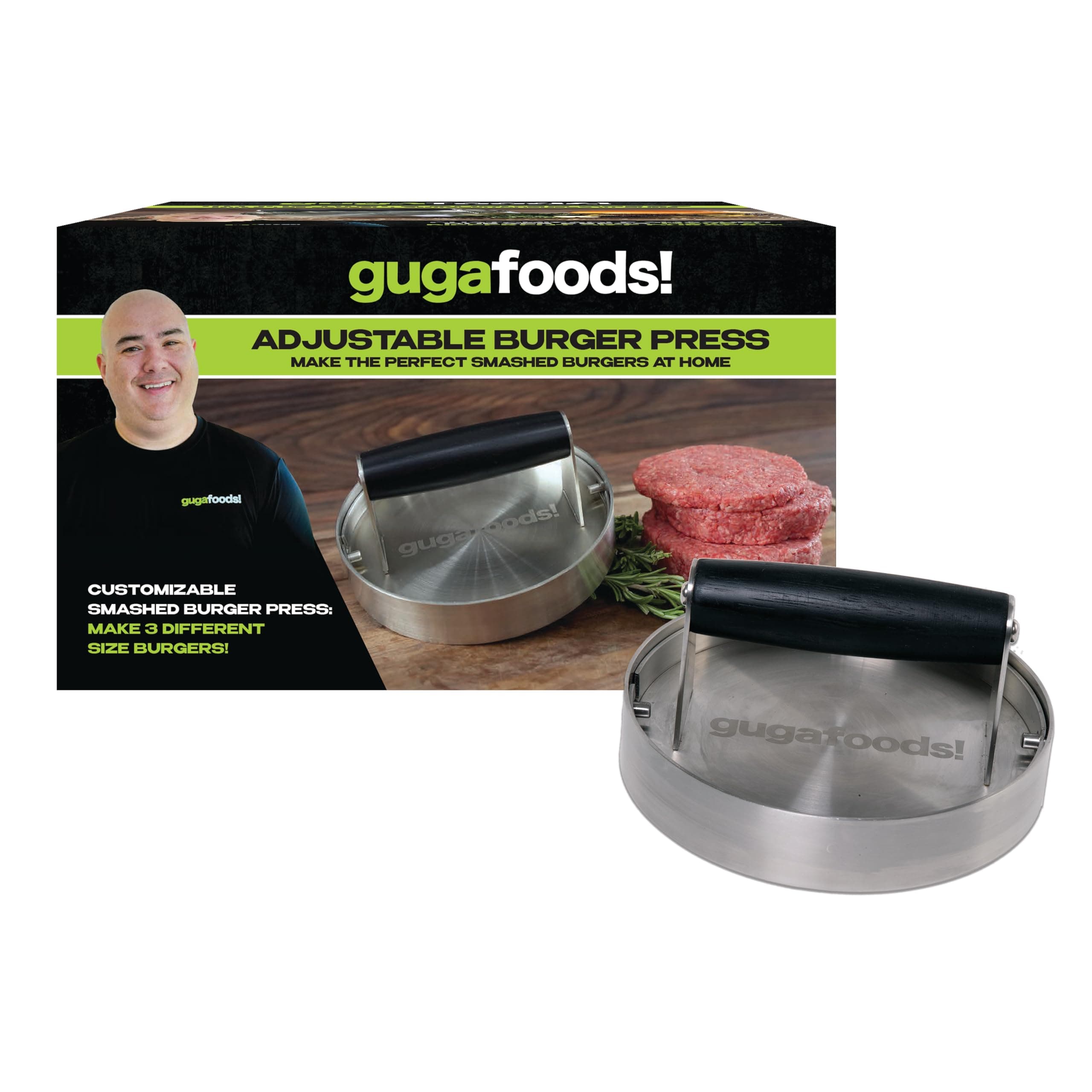 Guga Foods Guga Burger Press