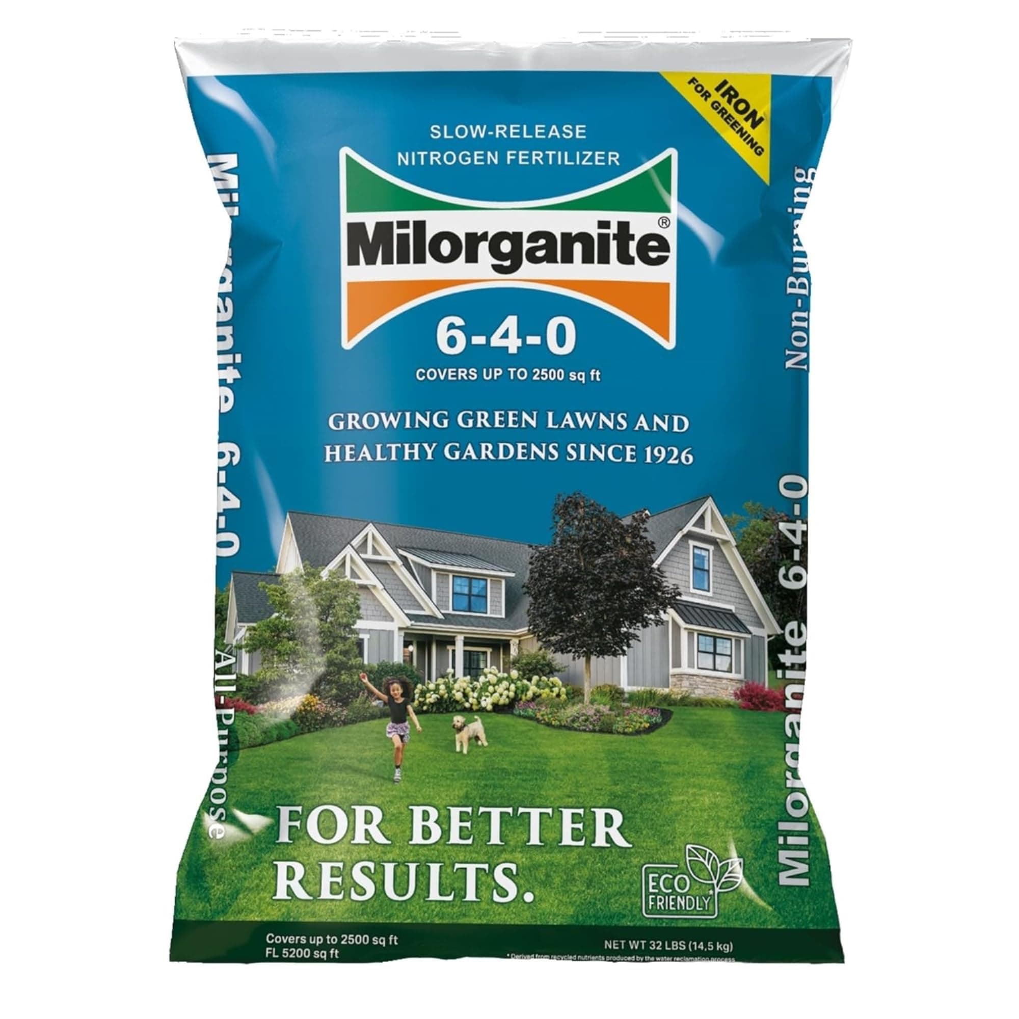 Milorganite 32 lb. Slow-Release Nitrogen Fertilizer