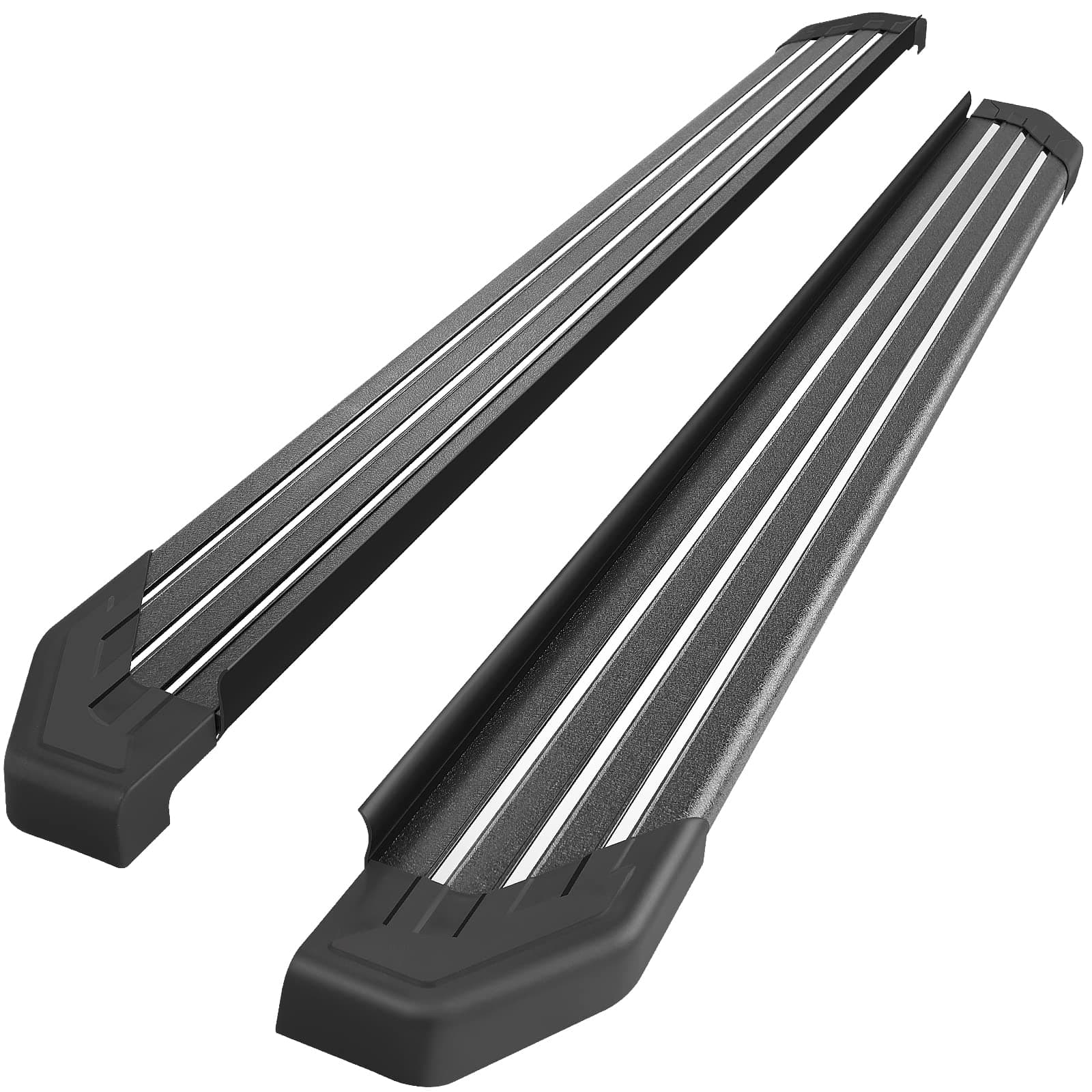5.5Inch Aluminum Side Steps Running Boards Compatible with 2011-2021 Jeep Grand Cherokee. Step Bars Rock Sliders.