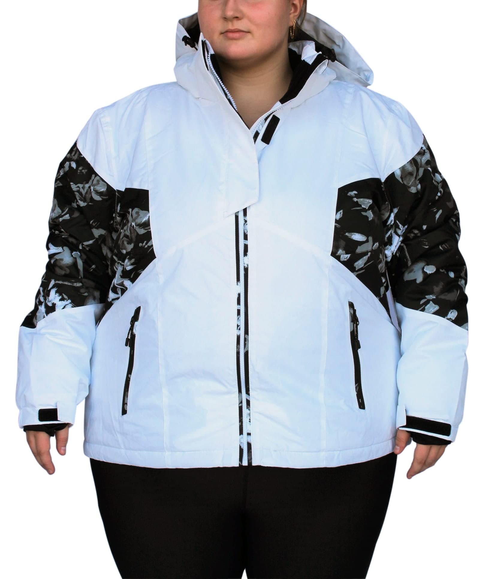 Women's Extended Plus Size Moonlight Insulated Ski Coat Jacket