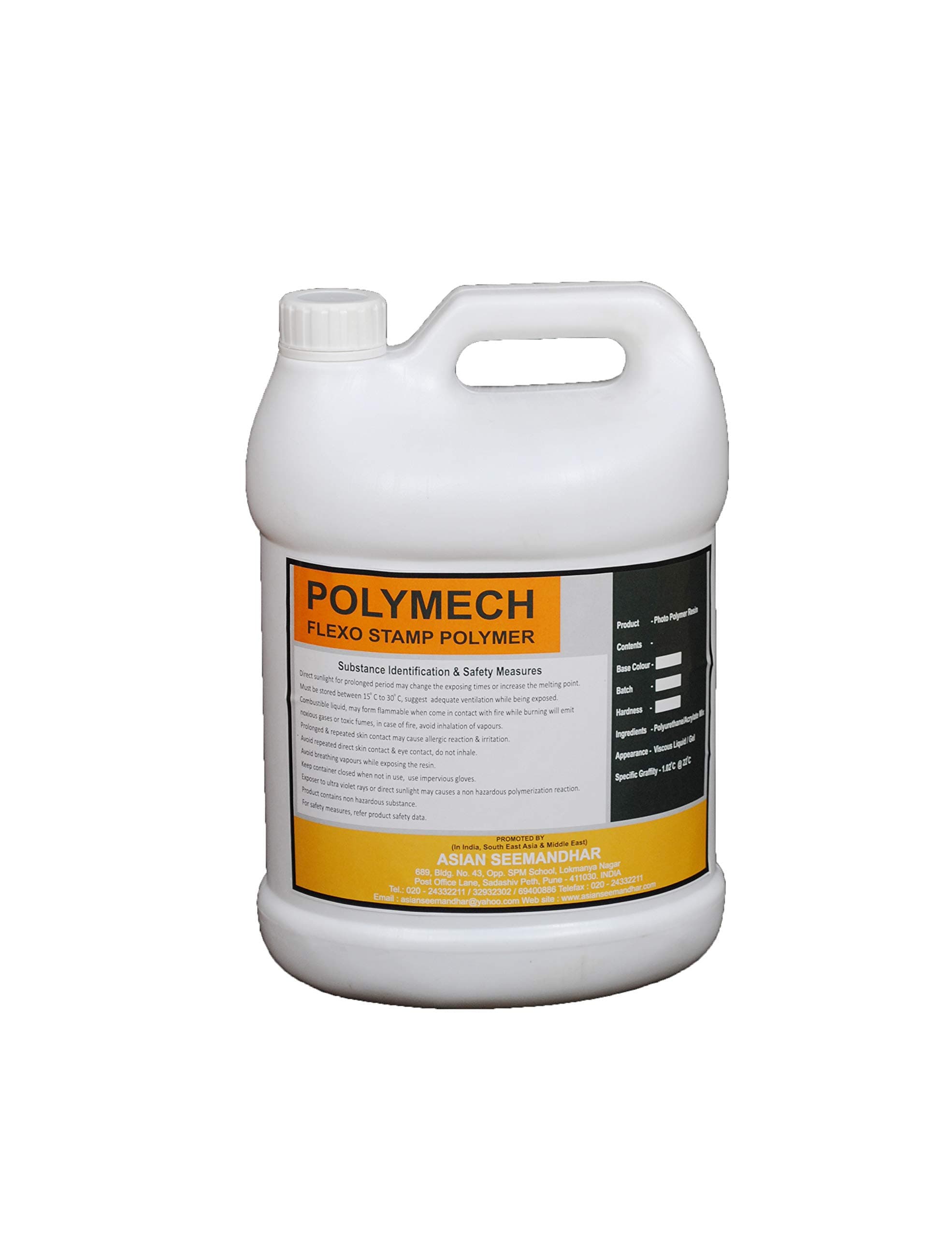 Stamp Polymer Gel - 5 Kg (Polymech) - Red Color