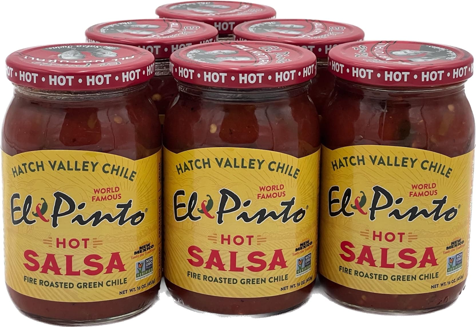 - Hot Salsa, 16 Ounce (Pack of 6)