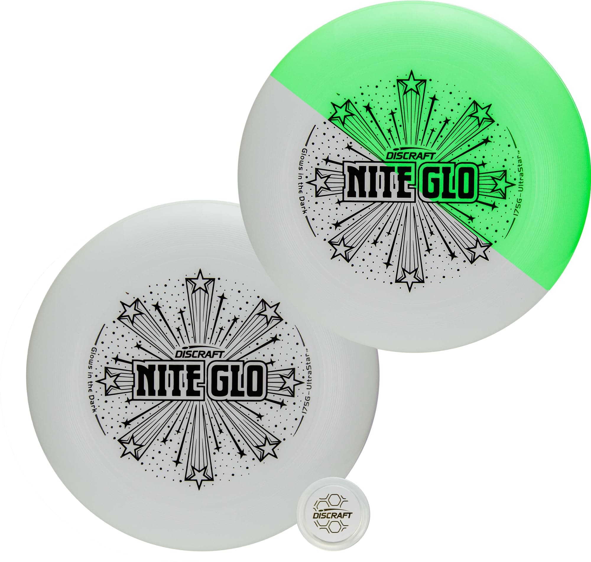 Ultrastar Ultimate Discs 1 & 2 Packs, Standard Size, for Competitive & Casual Play