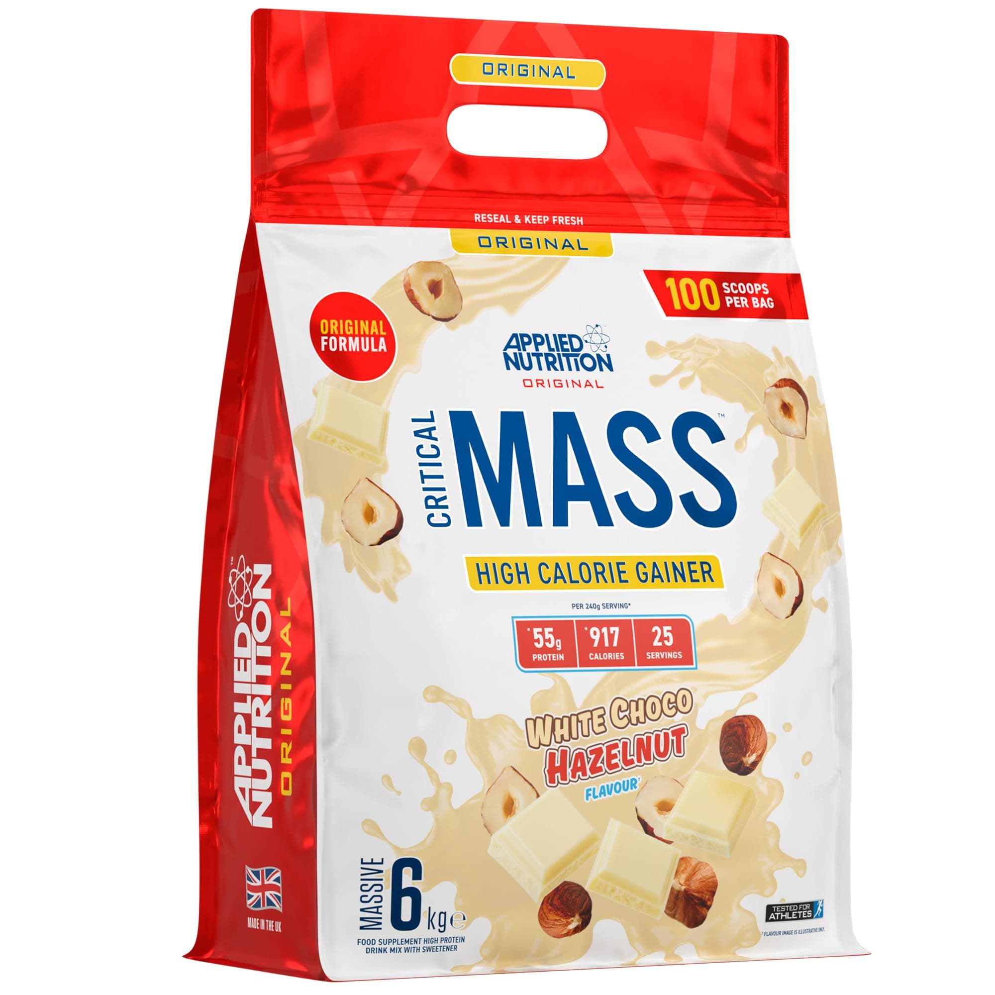 Original Critical Mass (6kg - 25 Servings, White Choco Bueno)