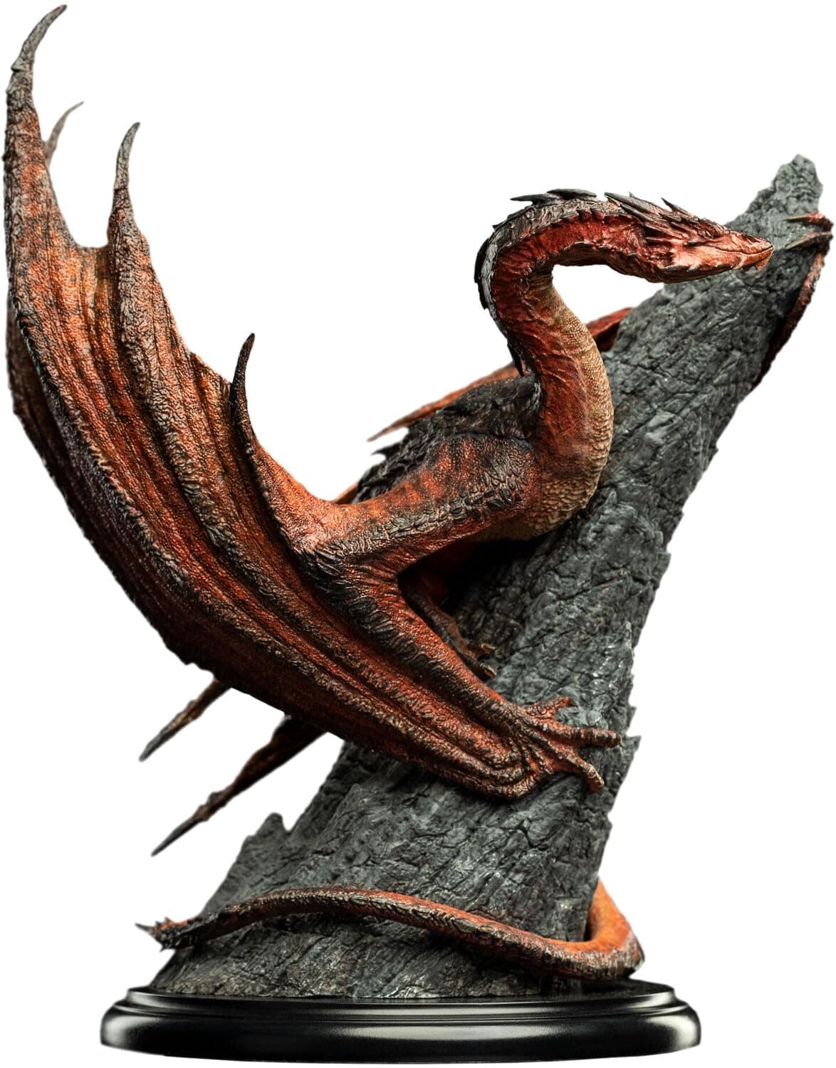 The Hobbit Trilogy: Smaug The Magnificent Polystone Mini Statue, Multicolor