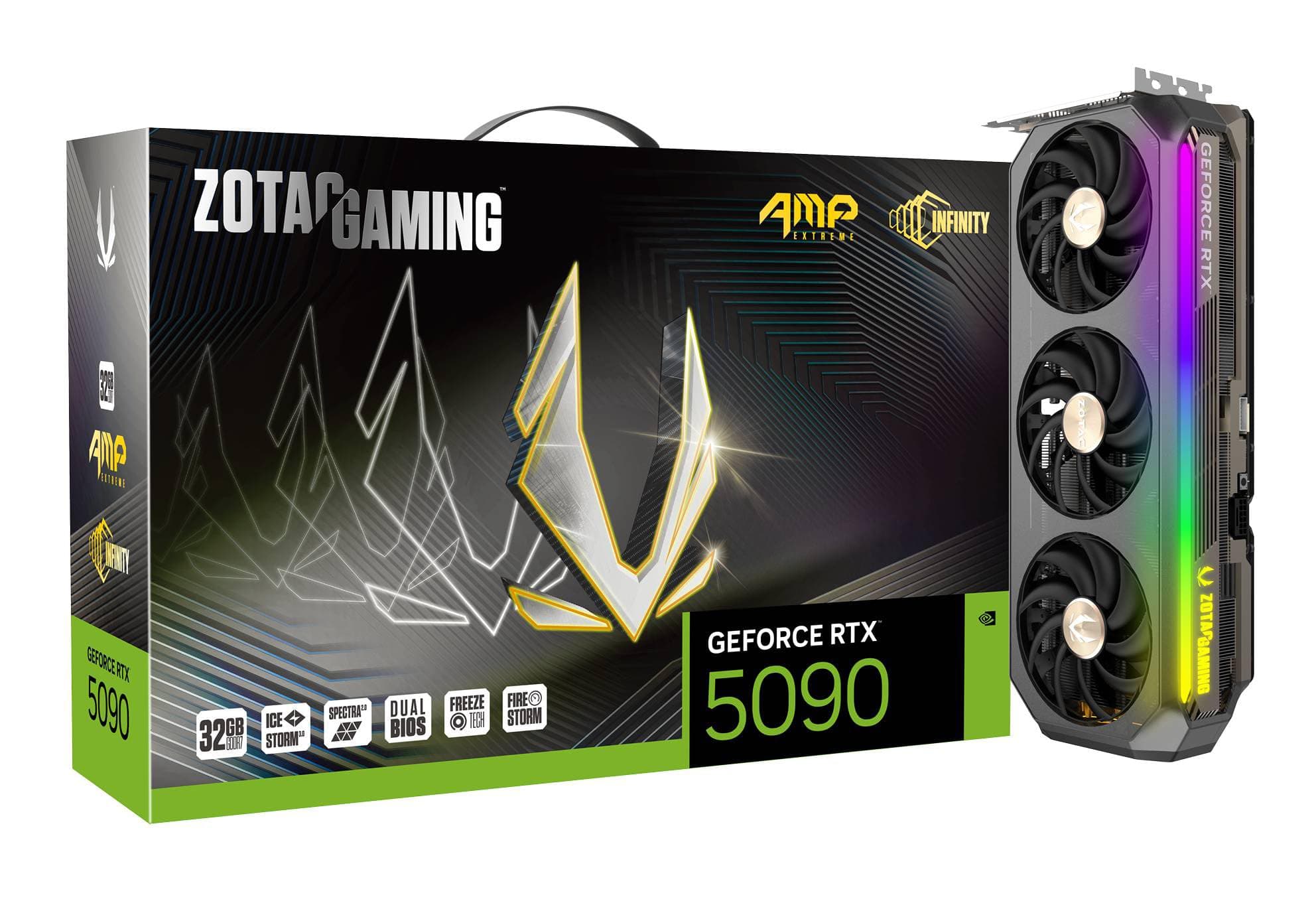 ZOTAC GeForce RTX 5090 AMP Extreme Infinity Graphics Card