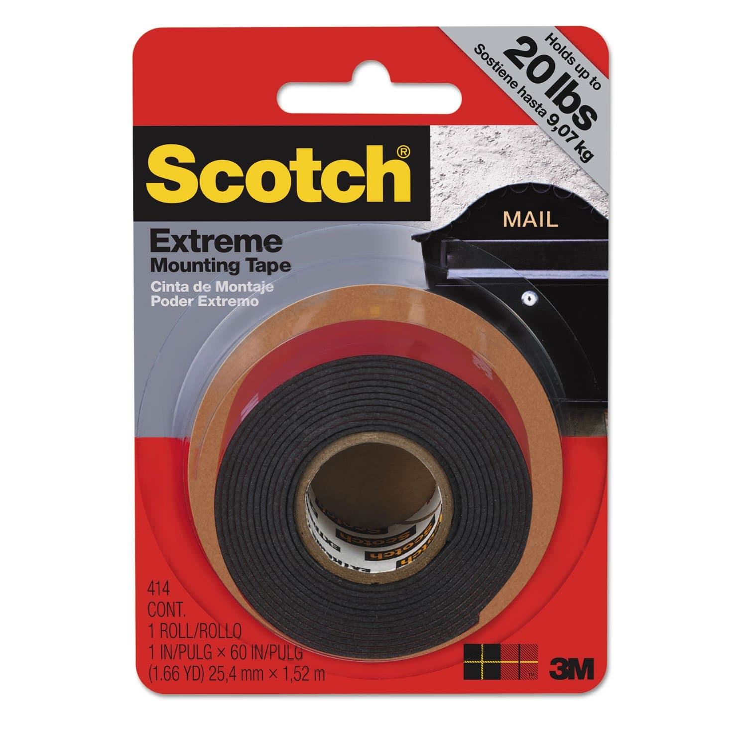 3M Scotch-Mount Scotch Extreme Mounting Tape