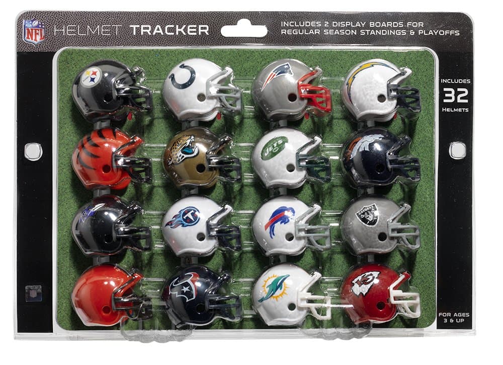 NFL Pro Football Helmet Playoff Tracker