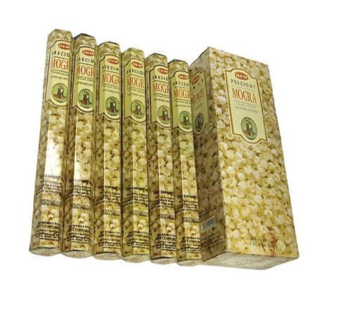 Hem Incense Box - (6 pack = 120 sticks) (Precious Mogra)