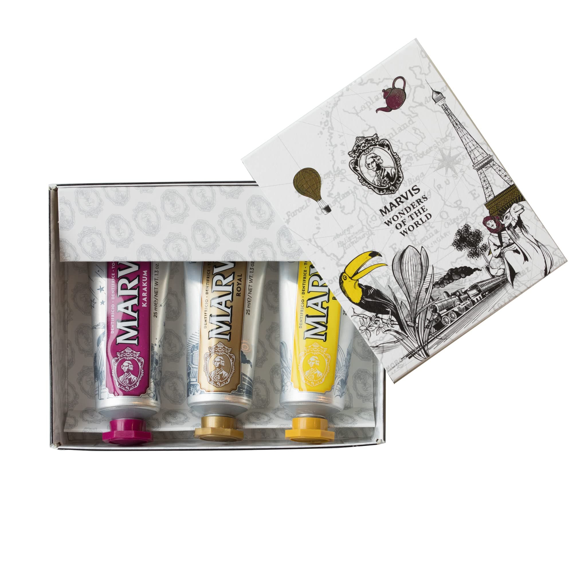 Marvis Estuche, 3 Sabores X 25 ml '