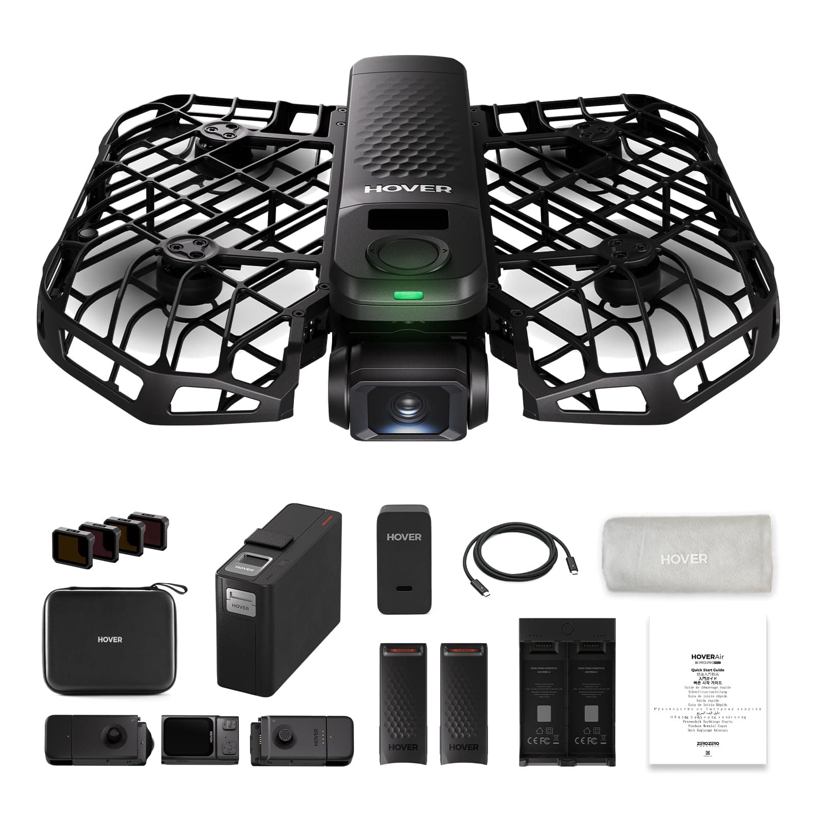X1 PRO 4K Drone with Camera, Foldable Action Flying Camera with 42 KM/H Follow Speed, 15+ Fully Automatic Flight Modes, Fly Anywhere with OmniTerrain, SmoothCapture 2.0(Skiing Combo)