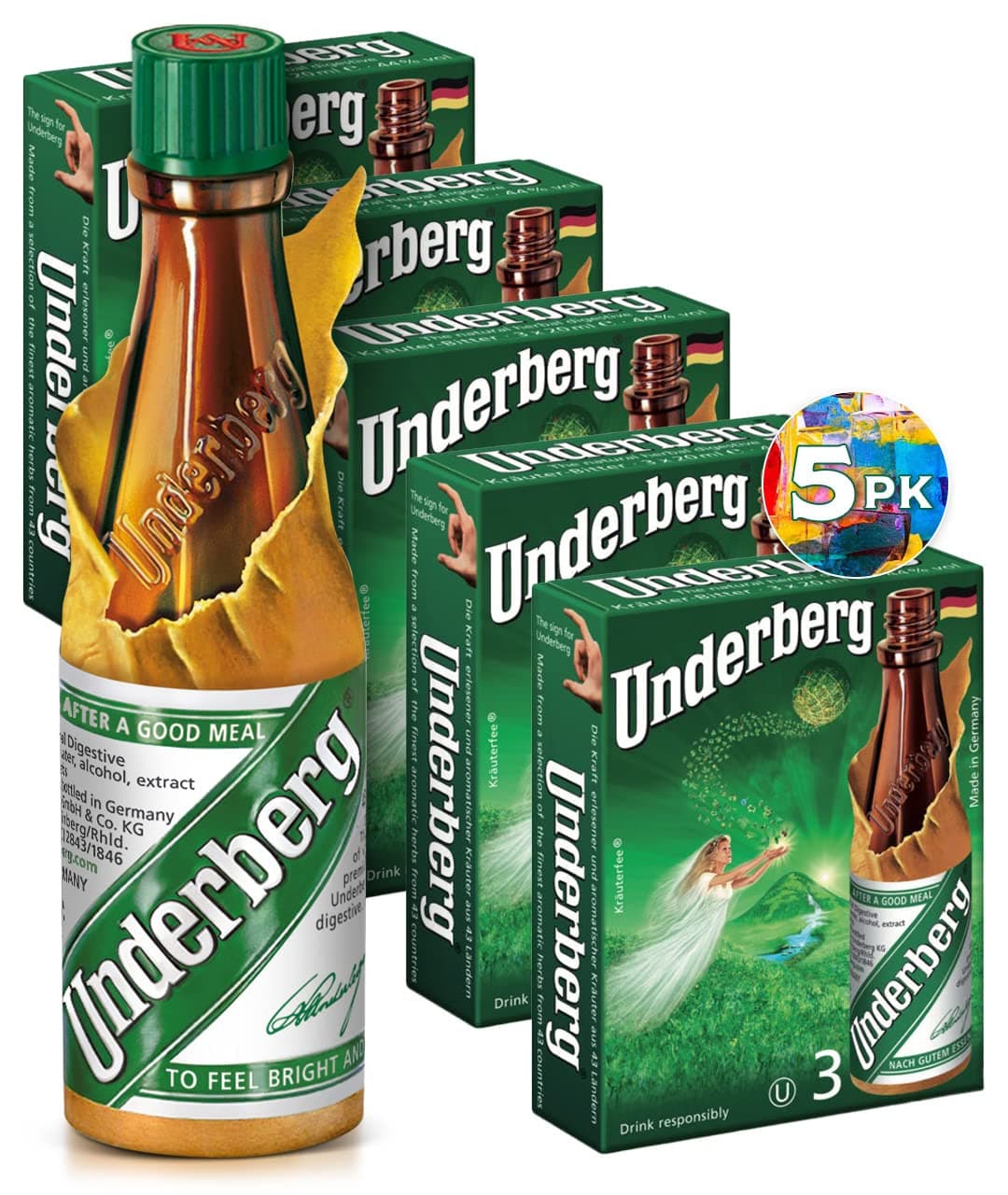 - Natural Herb Bitters, 2-Ounce (Pack of 5)