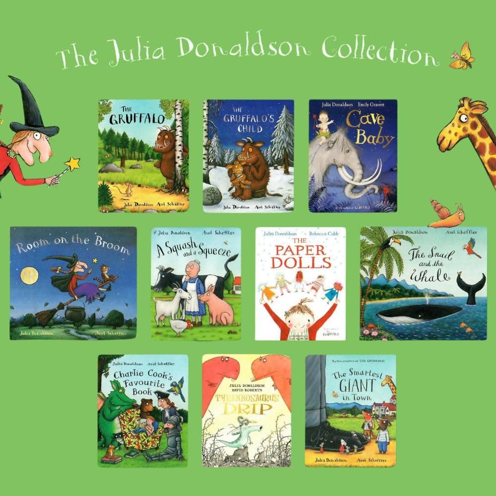 Julia Donaldson X10 Books Collection Set