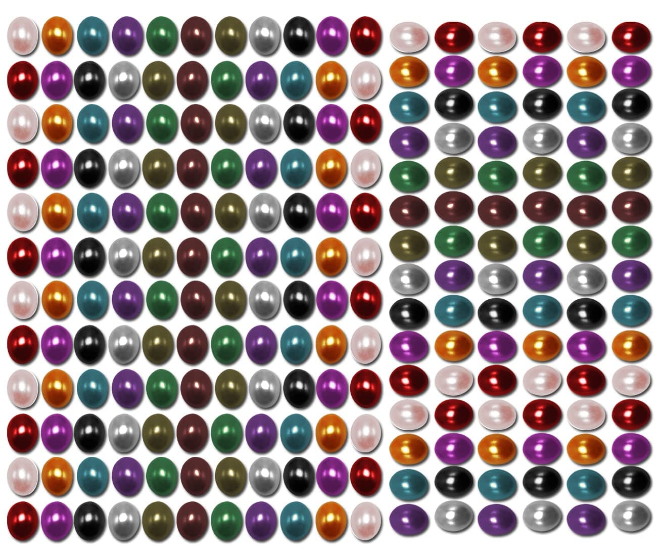 DIY Crafts 25 Grm, As Image, 9.8 mm x 7.9 mm As Image DIY Accessory Findings Jewellery Clasps Fittings DIY Jewellery Making Accessories Multi Colour Acrylic Material Sh (25 Grm, As Image)