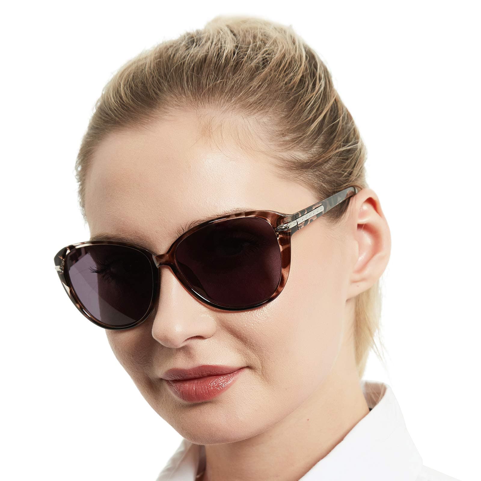 Round Reader Sunglasses Womens Square Sun Reading Glasses 1.0 1.5 2.0 2.5 to 4.0