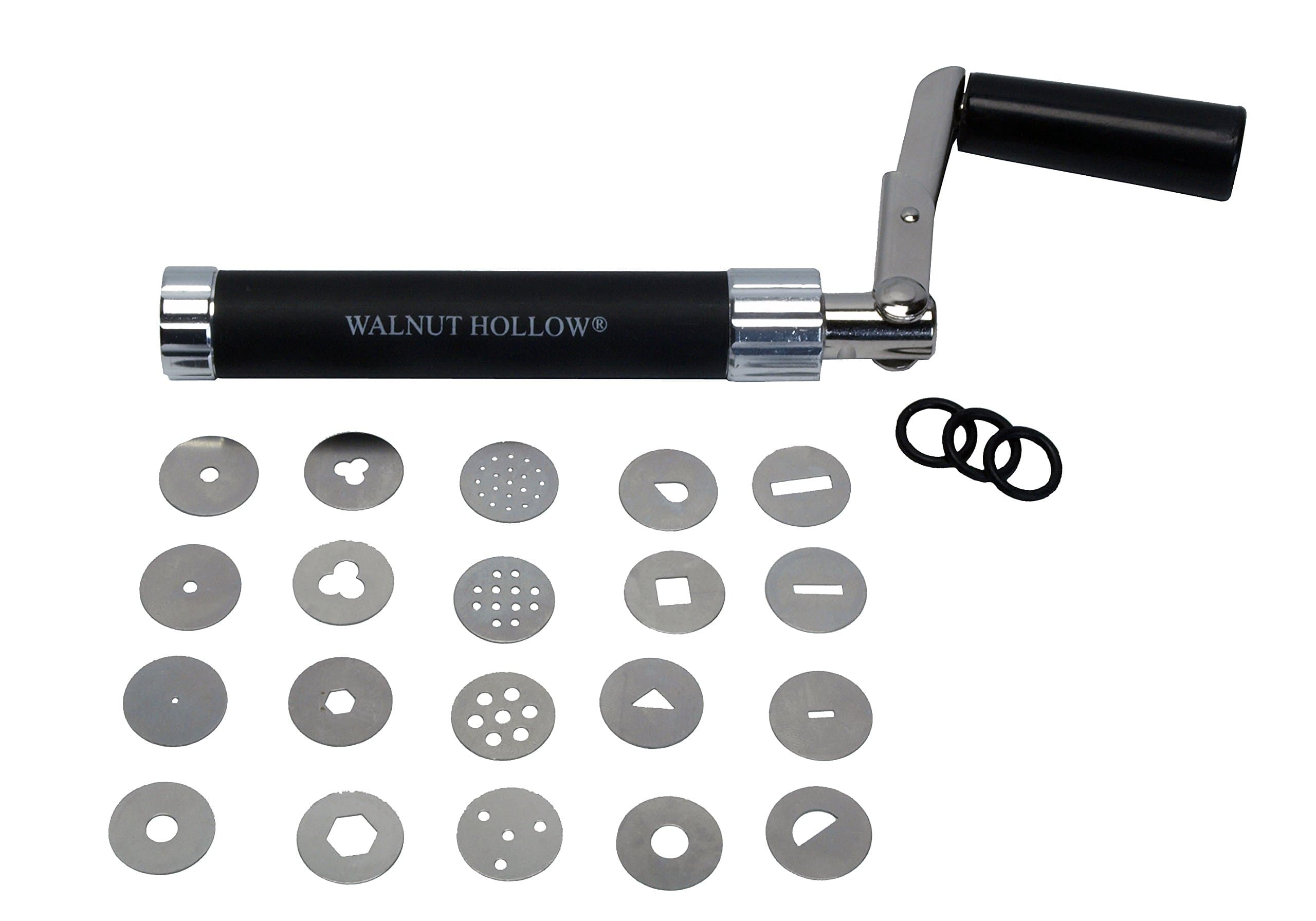 Walnut Hollow Clay Extruder with Easy Crank Handle, Brown