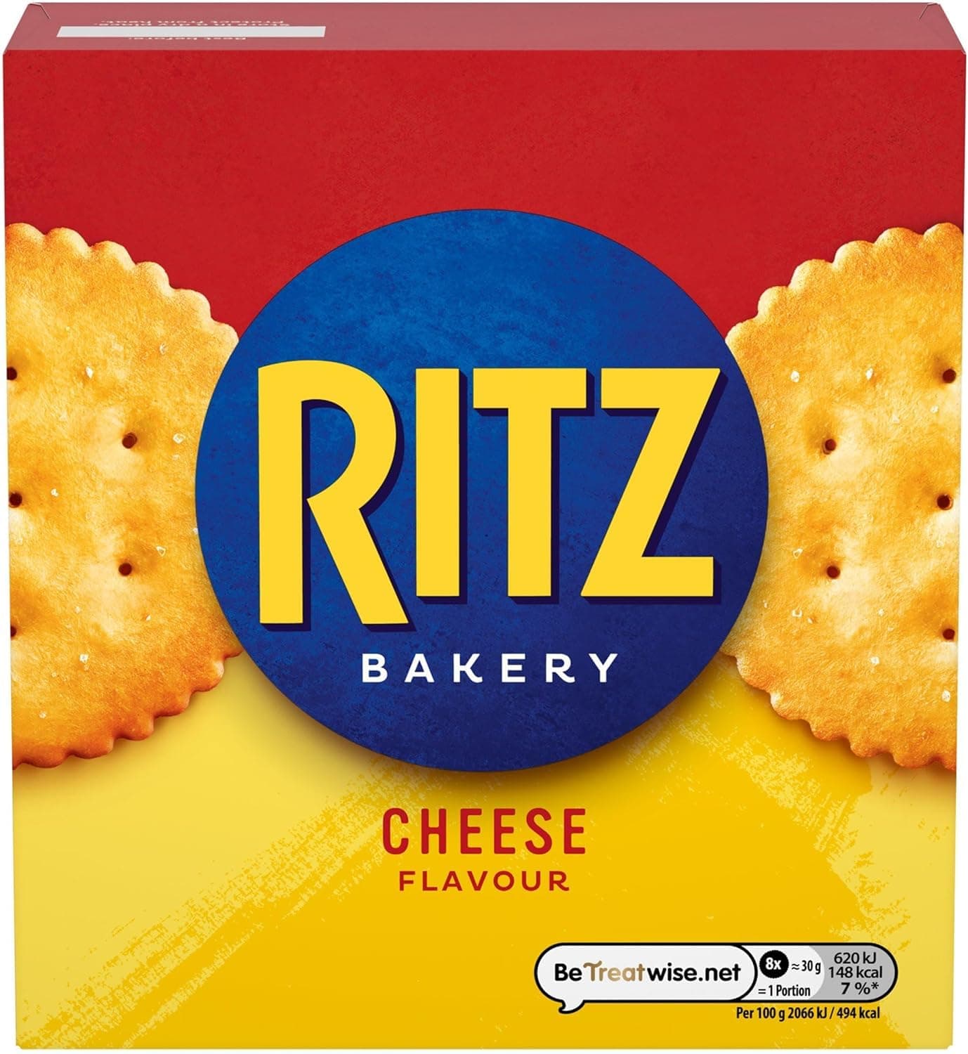 Cheese Flavoured Cracker Box, Classic Savoury Crackers Perfect For Any Snacking Occasion, 140 g (Pack of 1)