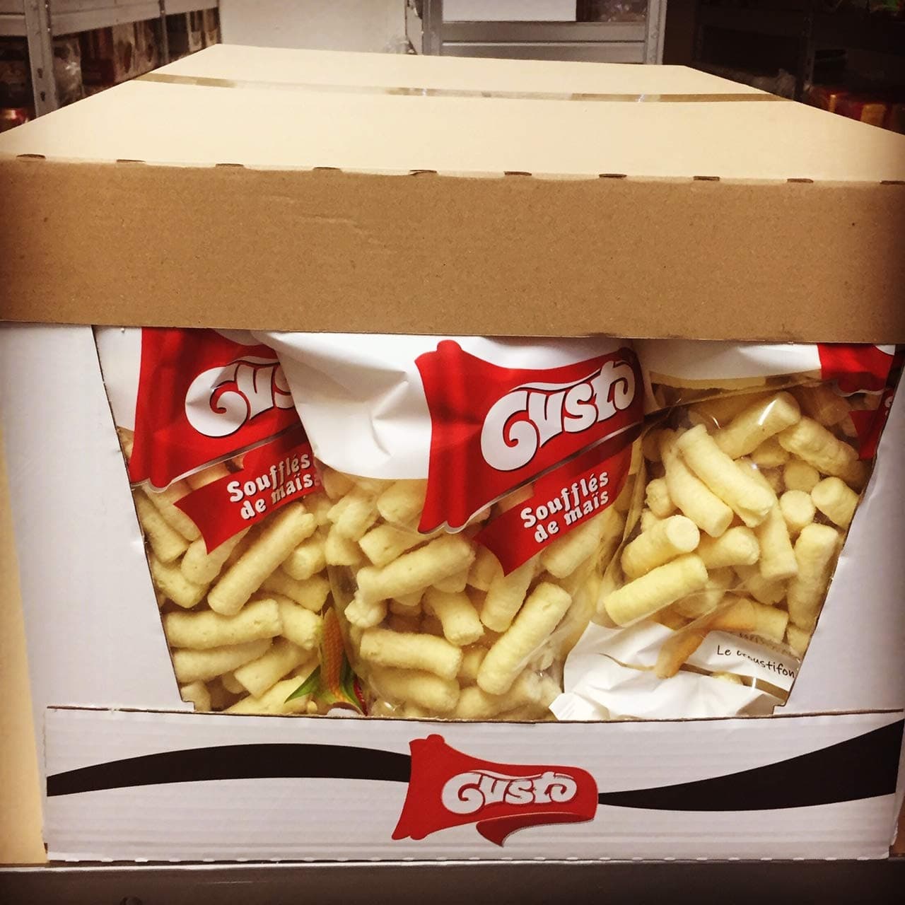 Gusto Pufuleti 18x85g Pack