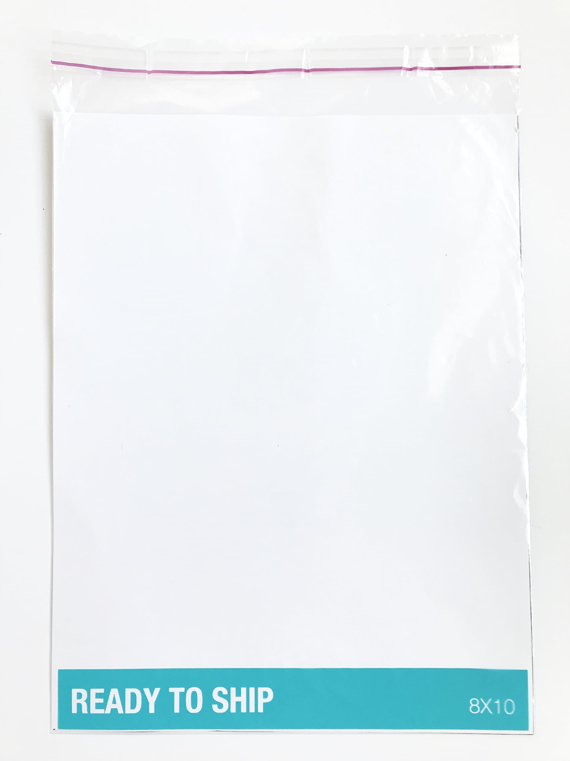 Ready to Ship Clear Self Seal Poly Bags 1.5 Mil I Size Choices: 6x9 8x10 9x12 11X14 14X20 I Suffocation Warning in 9 Language for USA and International Seller I Resealable I 100 Count (8X10)