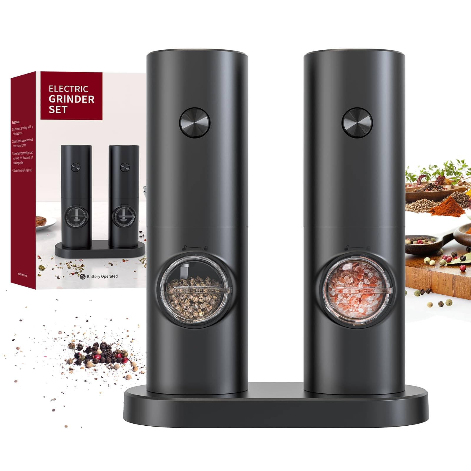 CIRCLE JOY Pepper Mill KYMQ-14-31BS-DB-DE