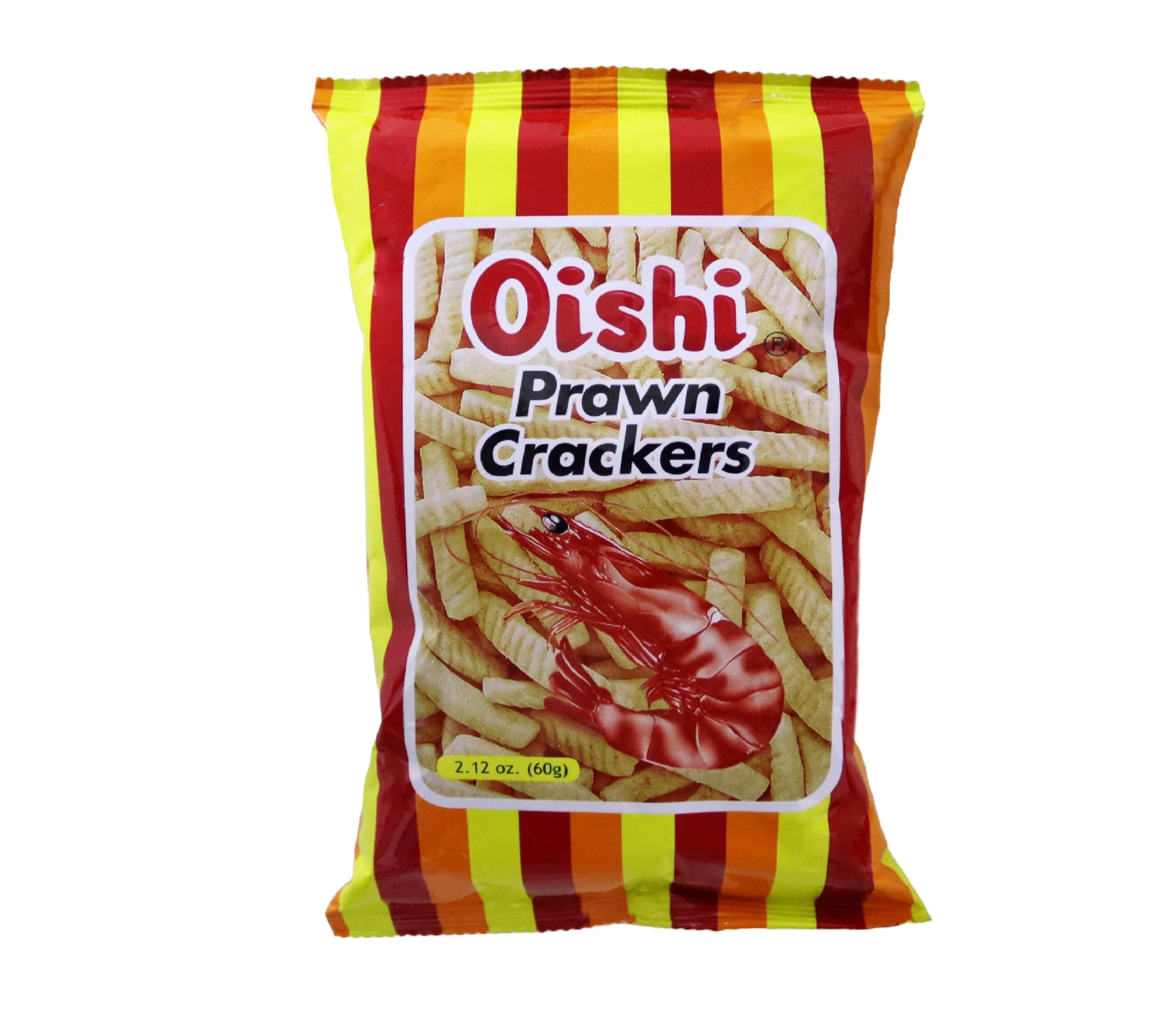 Prawn Crackers Original Flavored, 2.12oz (60g) 1 Pack