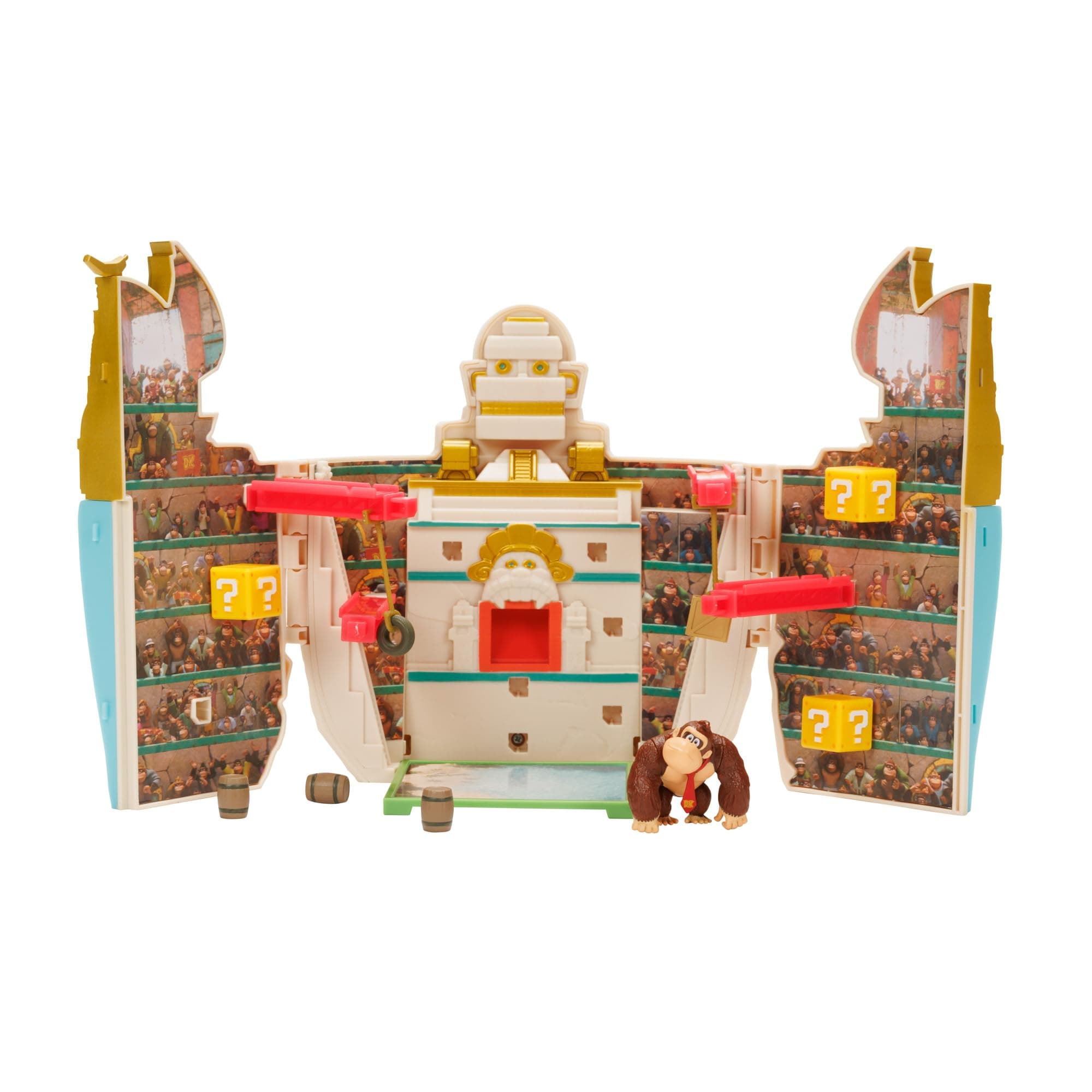 THE SUPER MARIO BROS. MOVIE Donkey Kong Mini Basic Playset Arena Wave 2