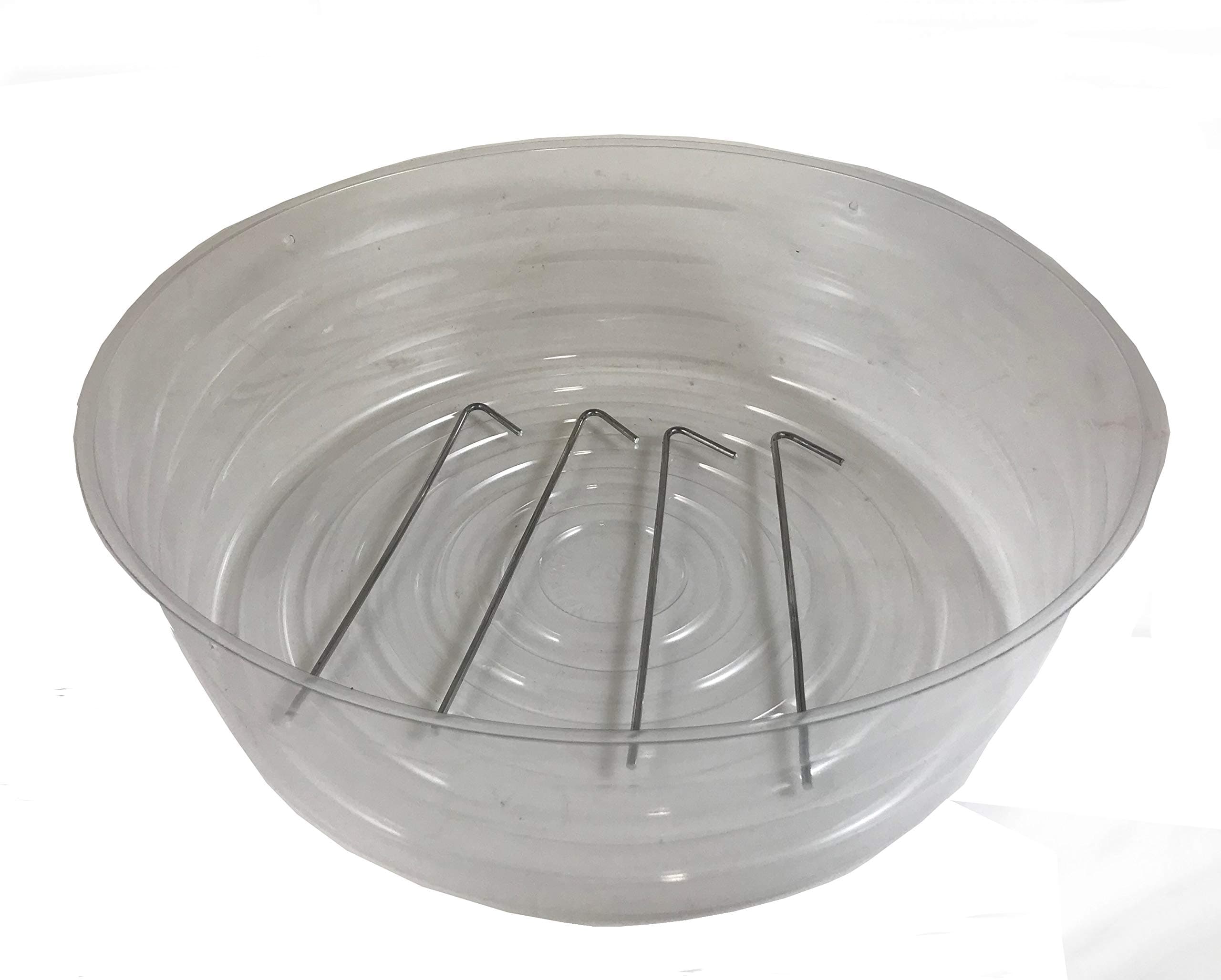 12” Clear Vinyl Hanging Drip Pan – 5 Pk