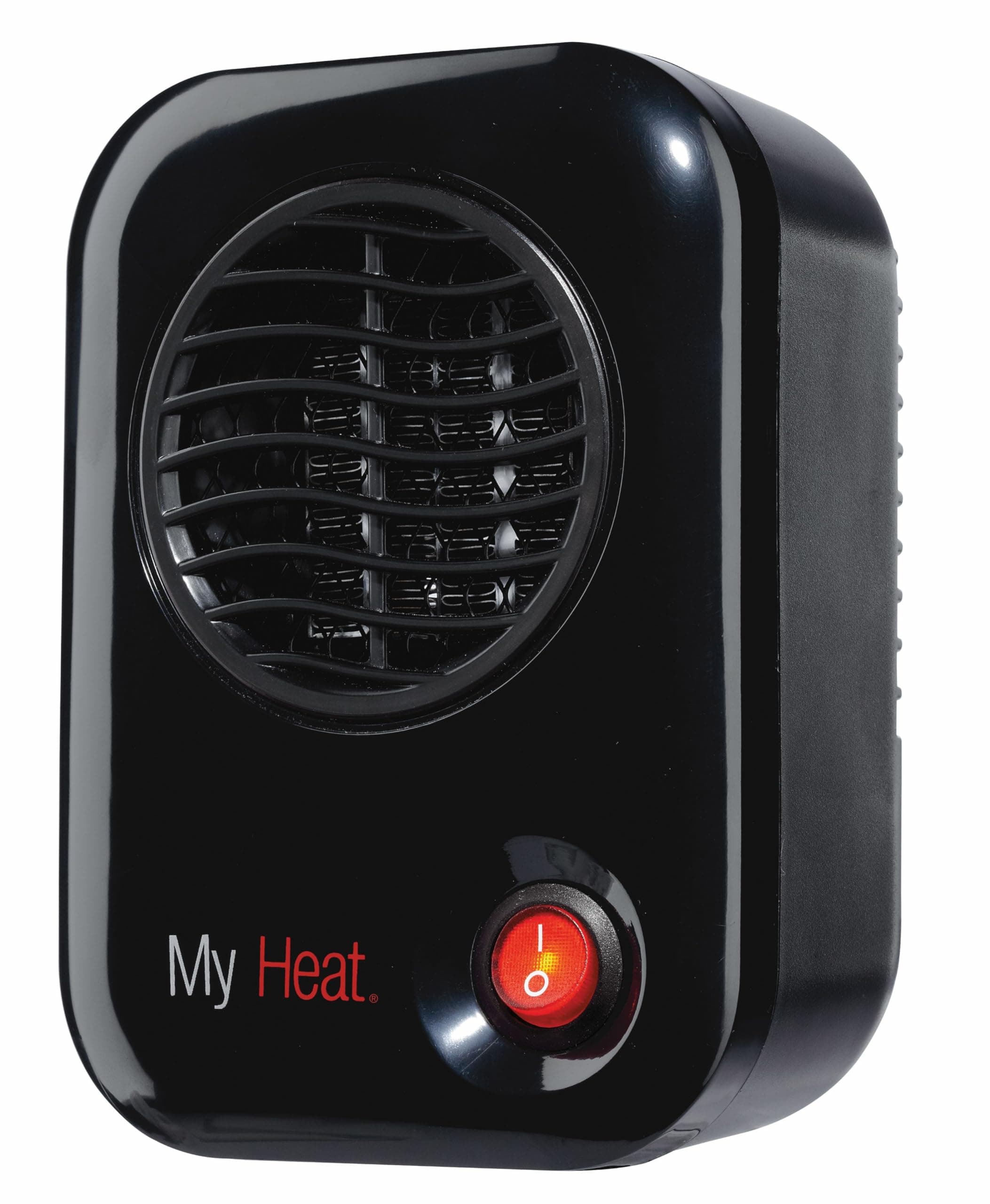 Lasko MyHeat 6” 200-Watt Personal Ceramic Electric Tabletop Space Heater, Black