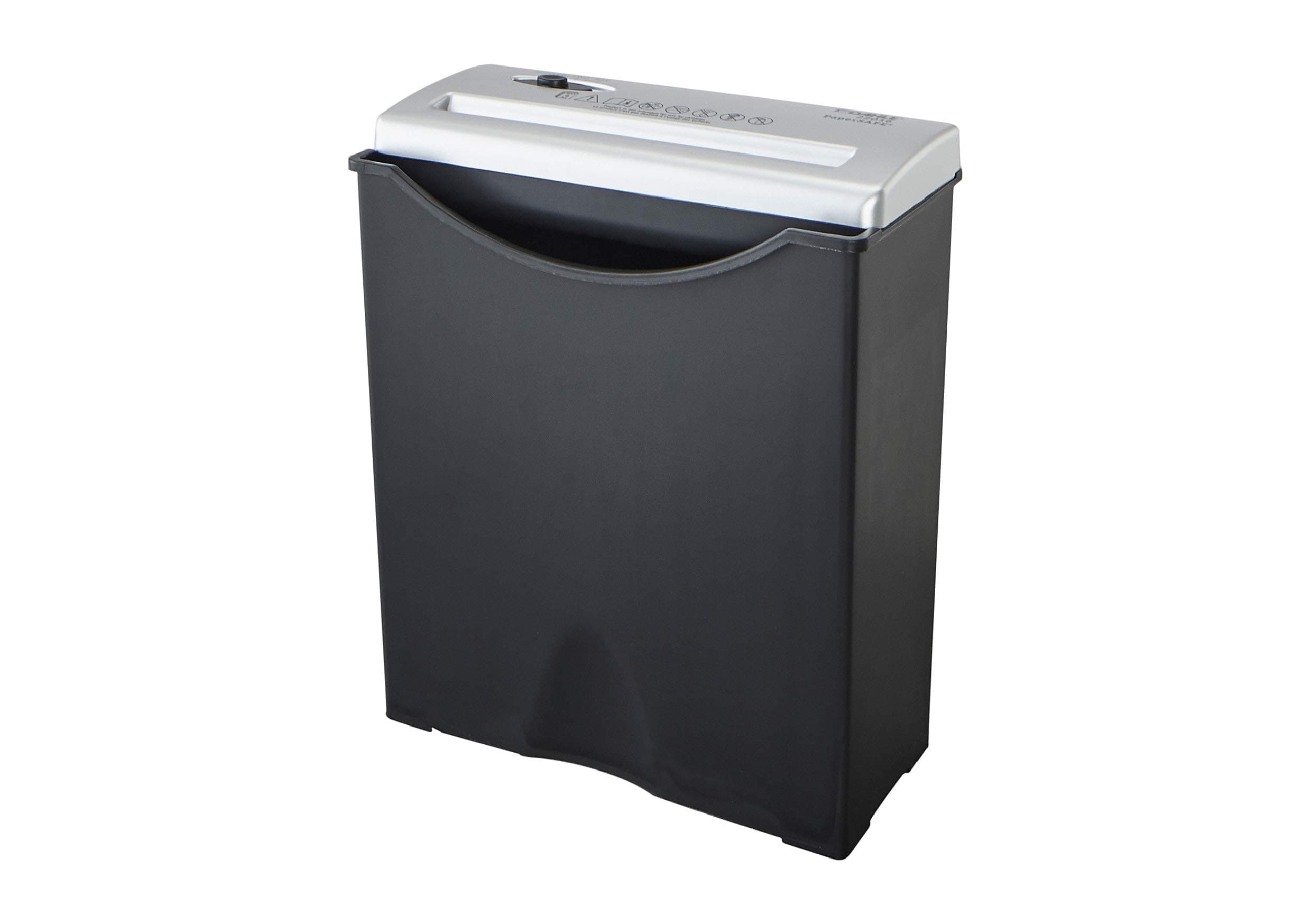 Dahle PaperSAFE 22016 Paper Shredder 4 Sheets Level P-1 Strip Cut 9 litres Black/Silver