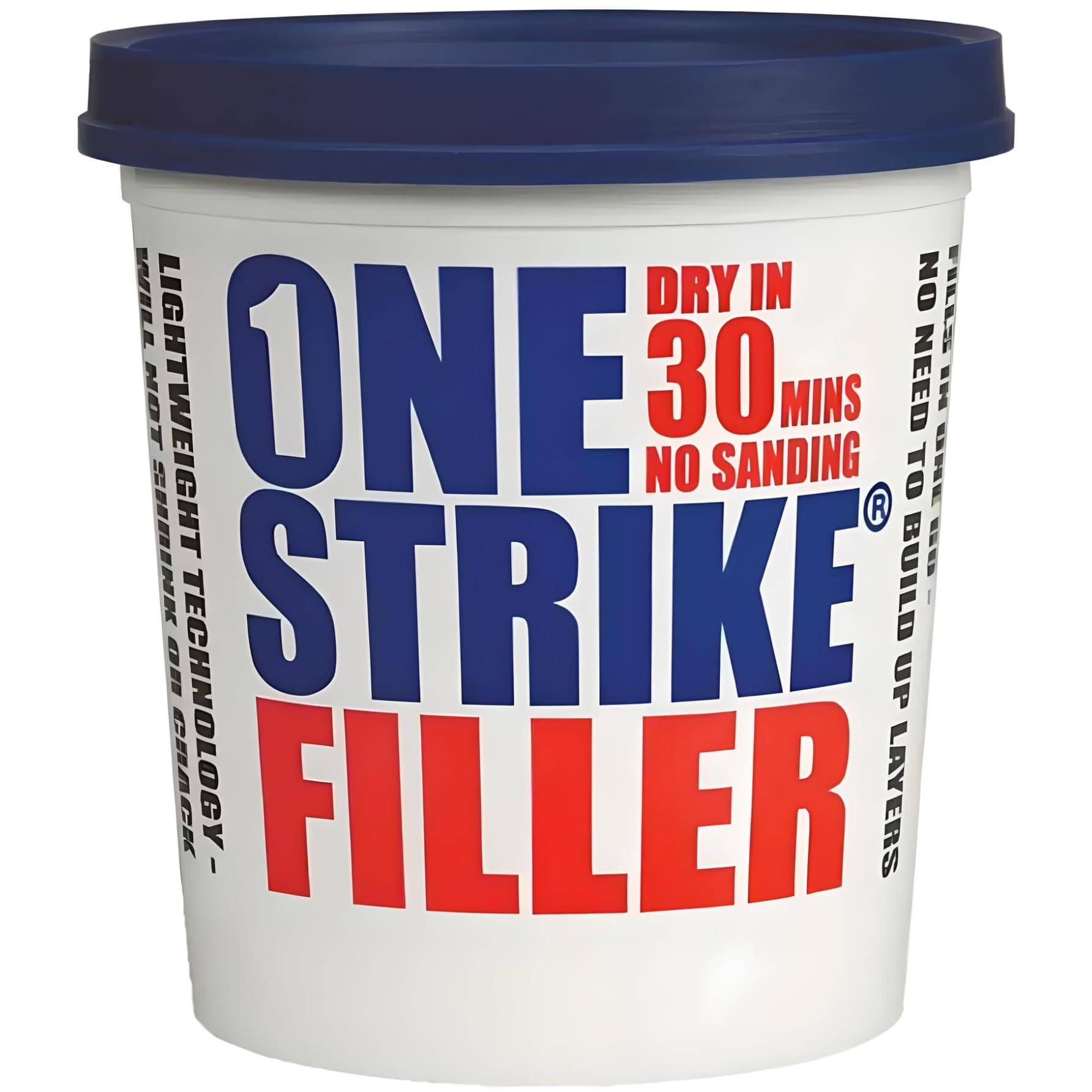 AMKEver Build One Strike Smooth Ready Mixed Quick Drying Filler 450ml Pollyfilla Decorators Light Dry Wall Hole Gap