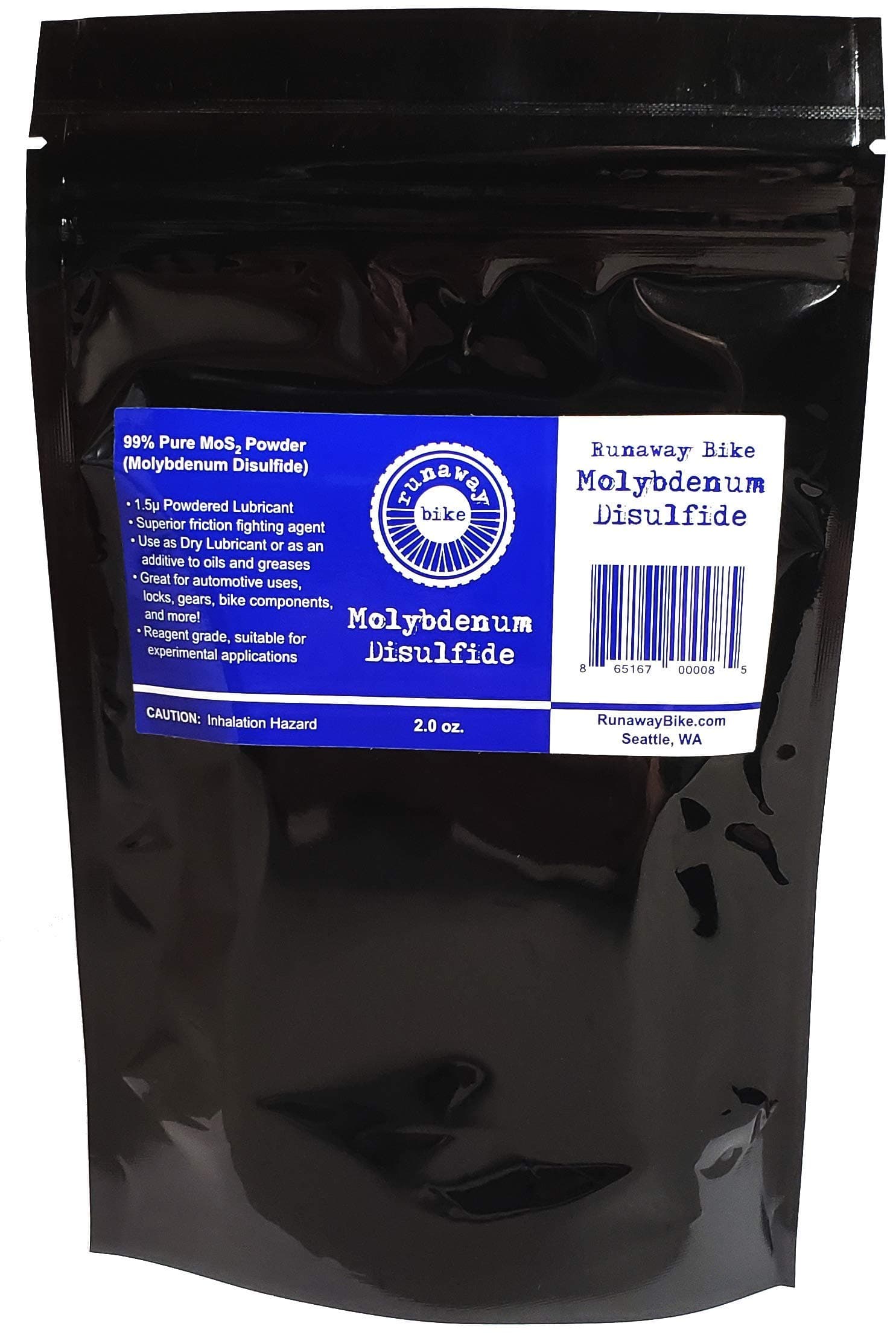 Molybdenum Disulfide Powder / 2 oz. / Applicator Brush Included