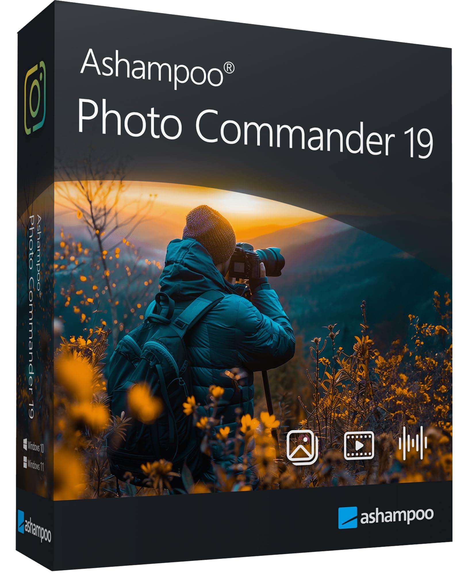 Photo Commander 19 - Photo Editing & Graphic Design Software for Windows 11, 10, 8.1, 7 - make your own photo collages, calendars and slideshows
