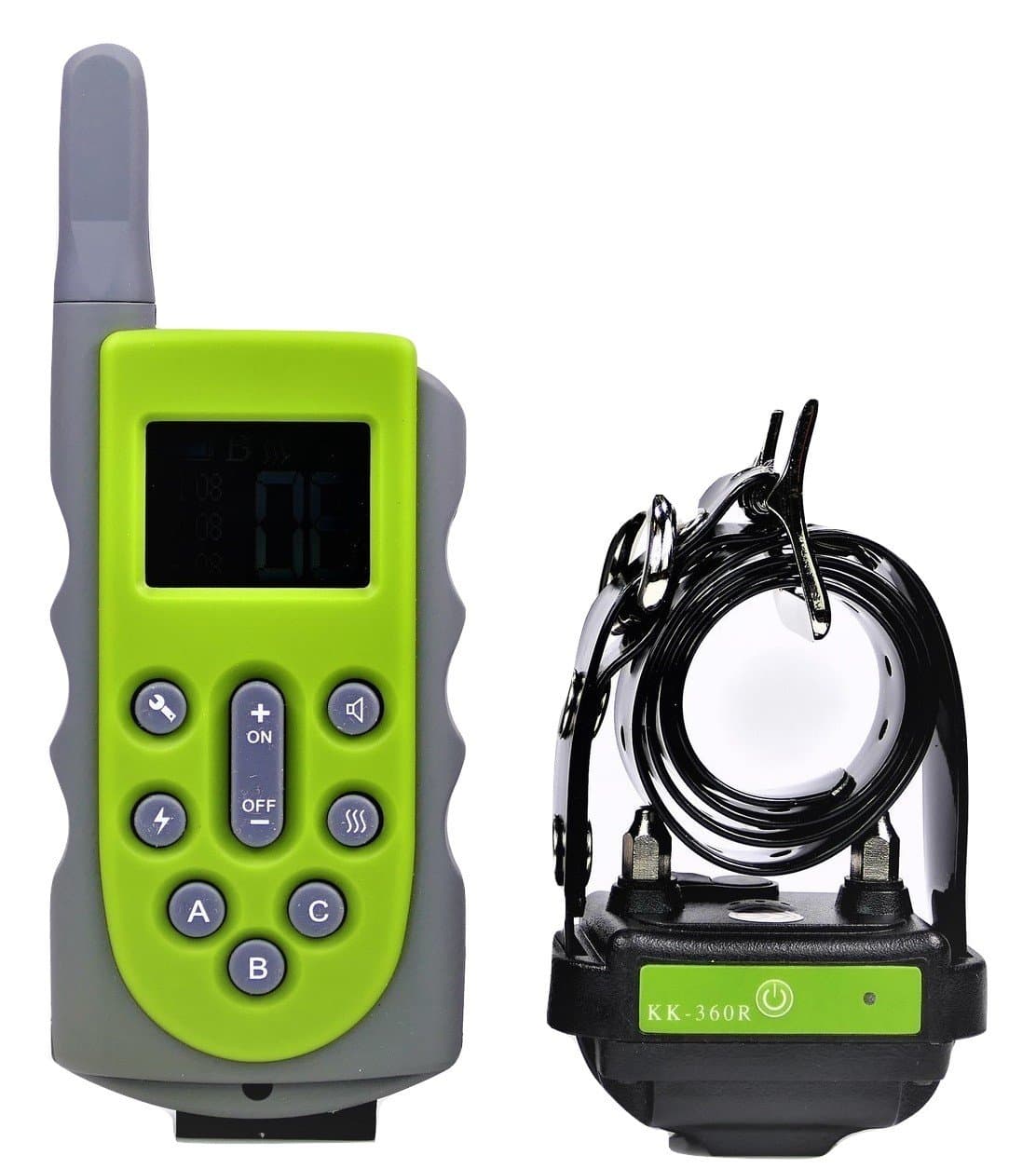 650 YD Remote Dog Training Shock Collar Obedience Pet Trainer:Rechargeable Waterproof Shock Collar for Dogs (Small, Medium, Large Dog)