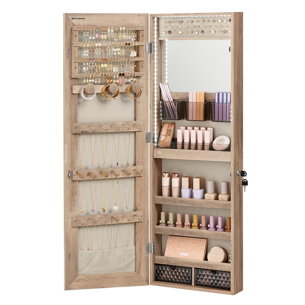 LED Jewelry Cabinet
