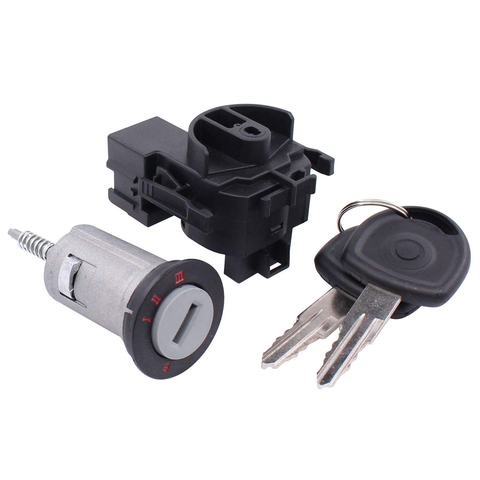 Ignition Lock Barrel and Ignition Switch for Astra F G Combo Corsa B C D Meriva A Tigra Zafira A