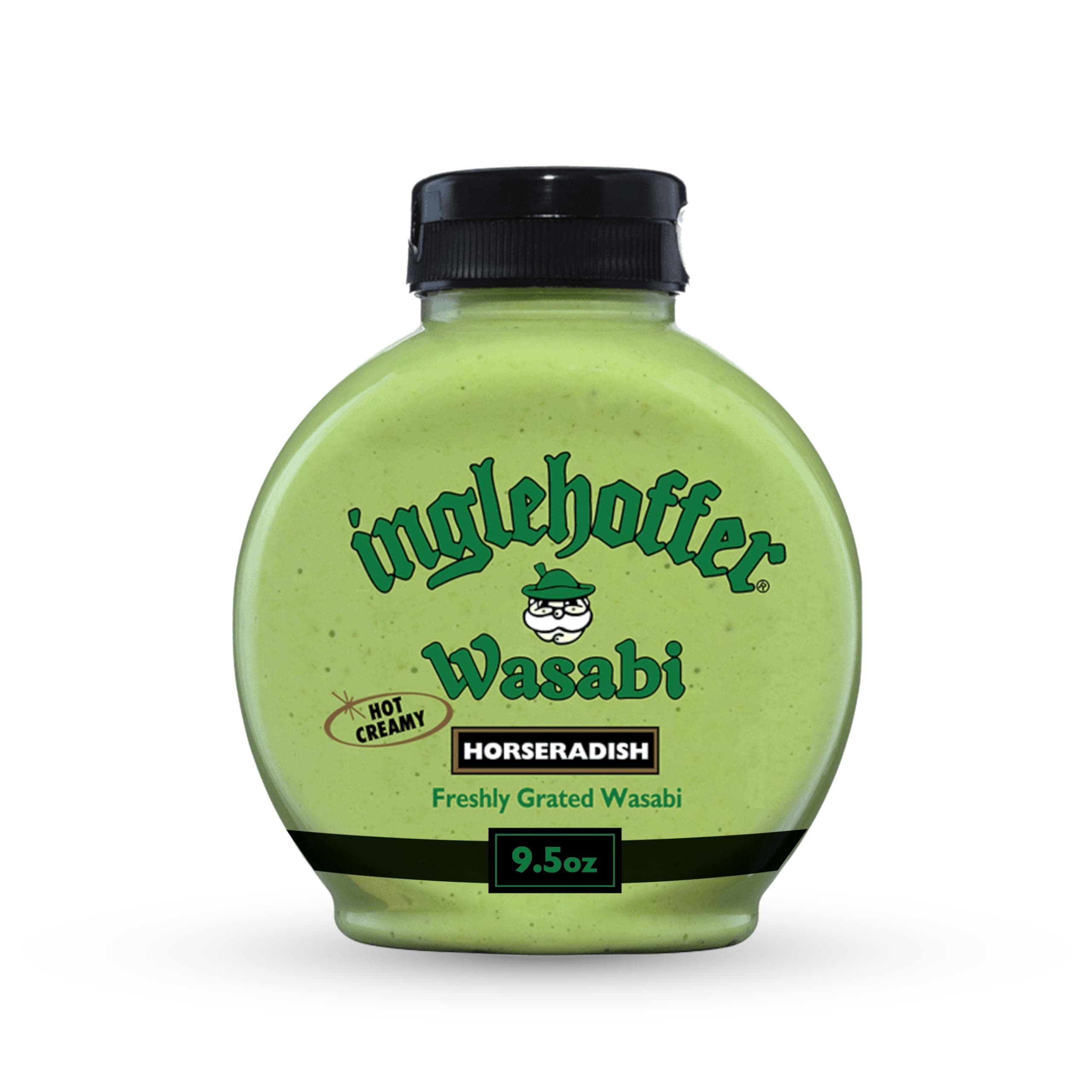 Inglehoffer Horseradish Squeeze Wasabi, 9.5 oz
