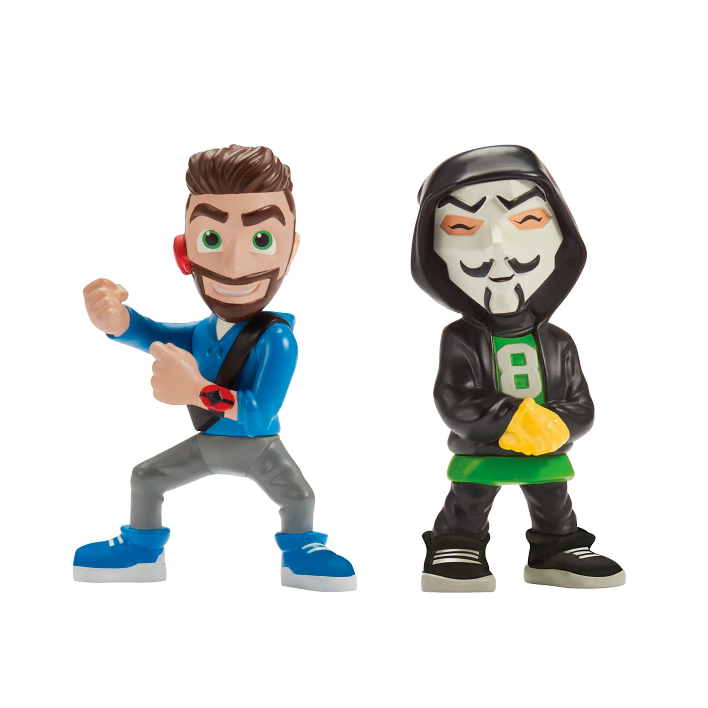 3-INCH 2 FIGURE PACK. DANIEL GIZMO AND PZ SQUIRE FIGURE SECRET NETWORK. SPY MISSION TOYS. HELP DEFEAT PROJECT ZORGO