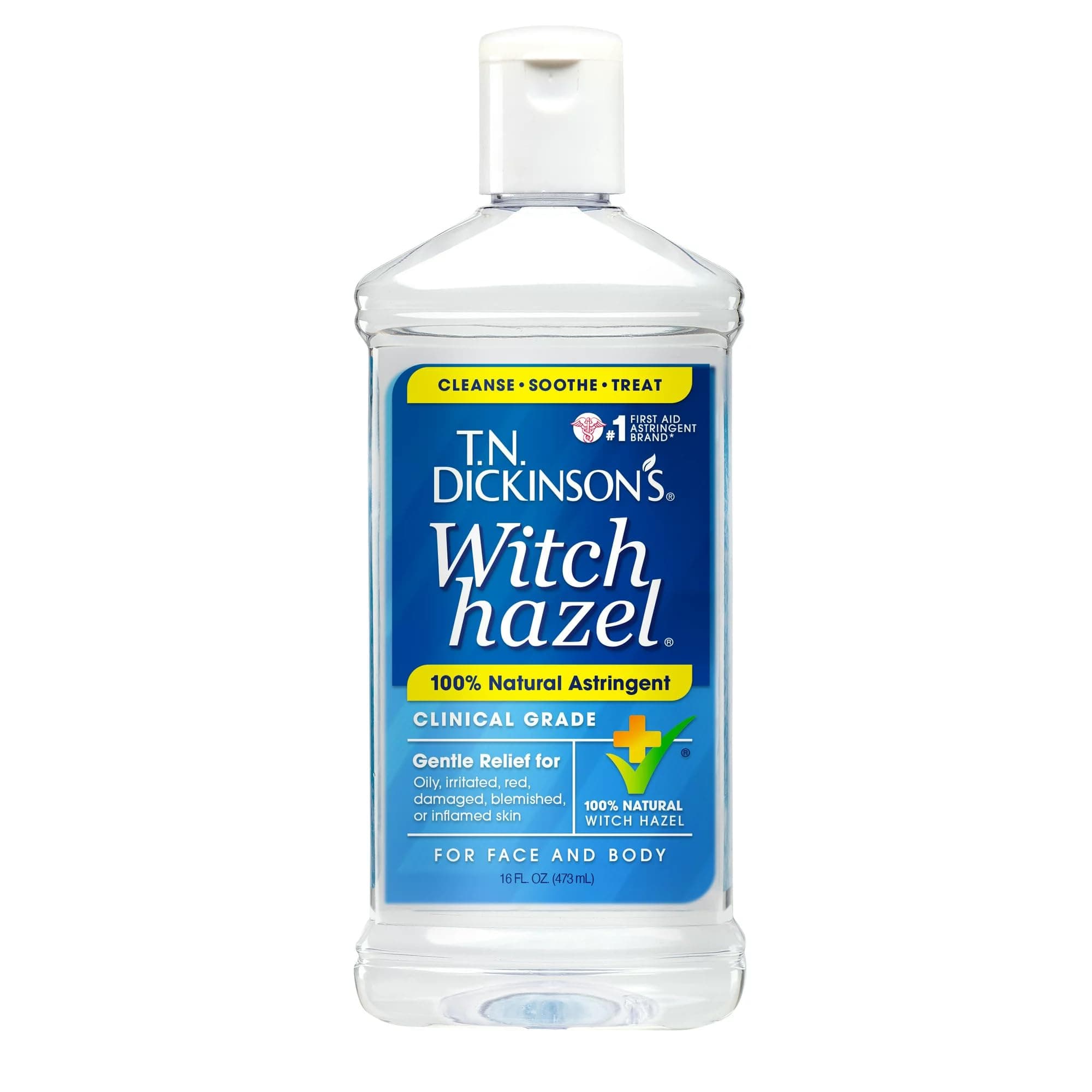 T.N. Dickinson's Dickersons Witch Hazel Astringent - 16oz, Pack of 2
