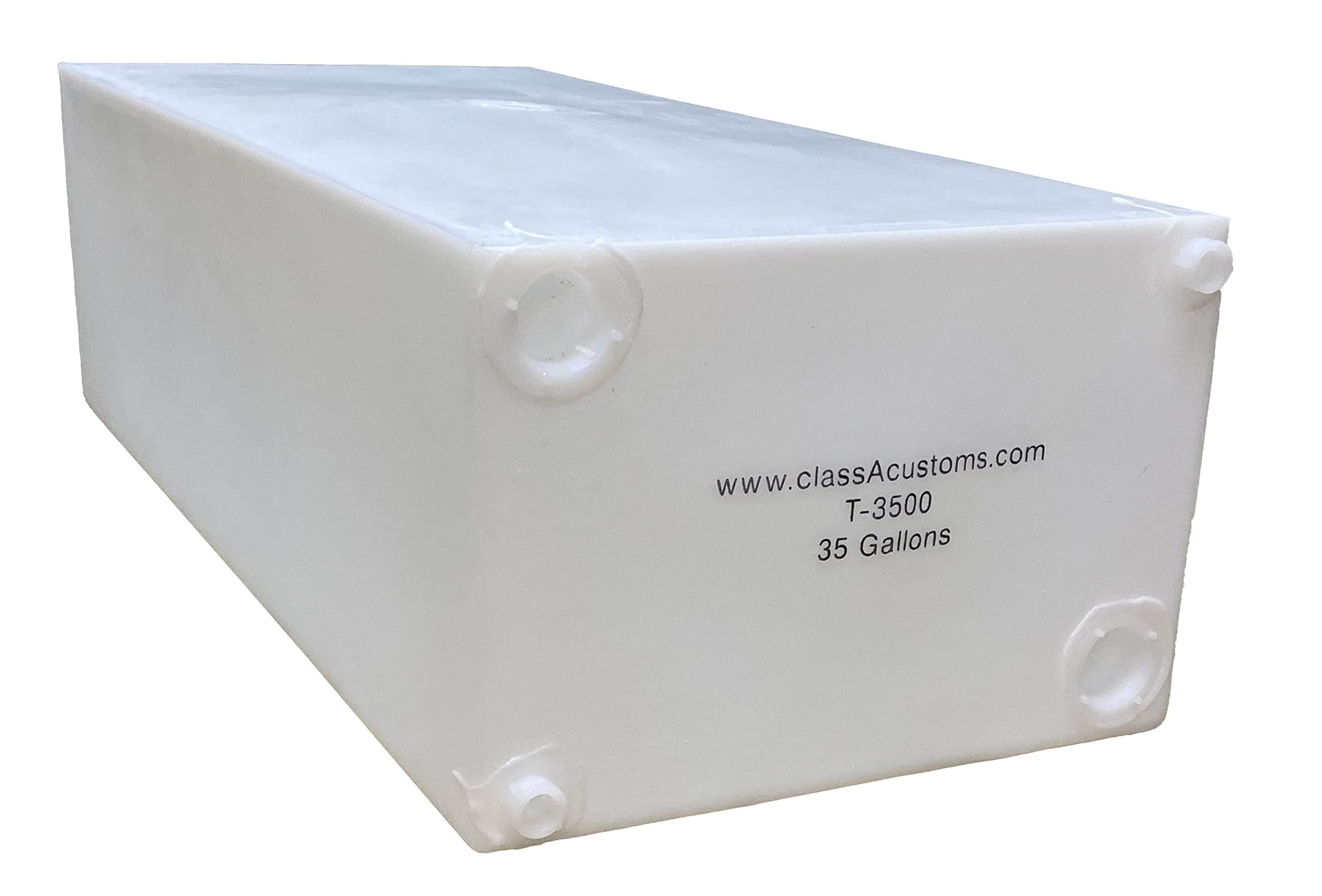 Class A Customs | One (1) RV Fresh and Gray Water use 35 Gallon Tank | T-3500 | 38.75" X 12" X 17.375" | Camper and Concession Trailer/Food Truck