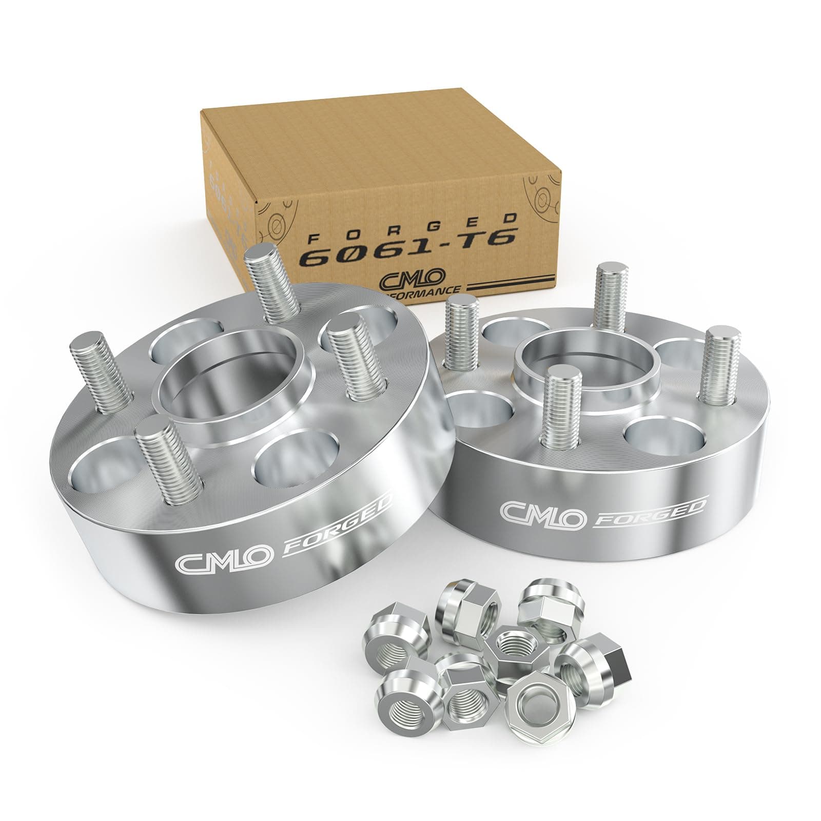 Customadeonly 2 Pieces 1.5" 38mm Wheel Spacers Bolt Pattern 4x108 to 4x108 Hub Centric with Hub Lip Center Bore 63.4mm Thread Pitch 12x1.5 Compatible for Contour Escort Focus Fusion Cougar with 4 Lug