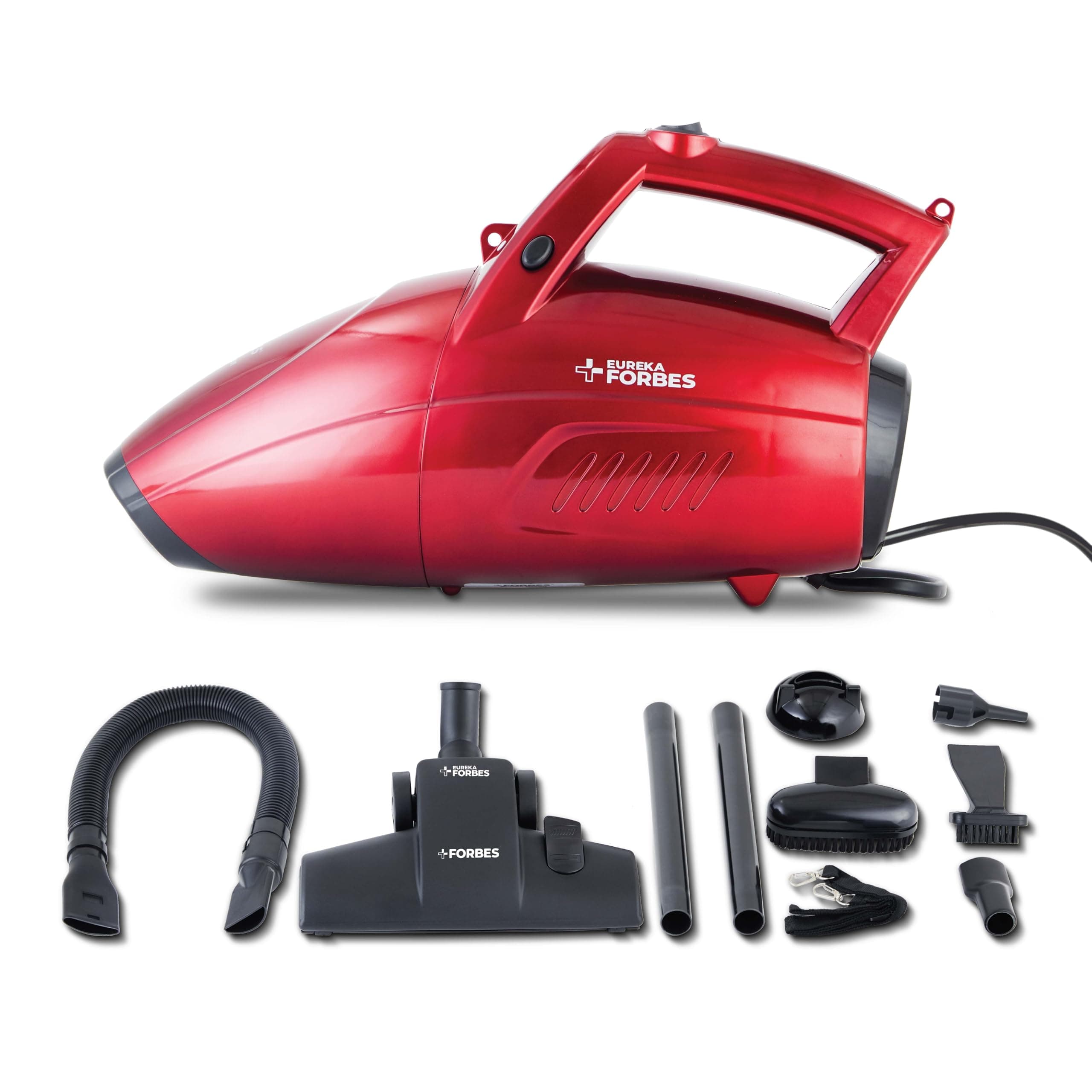 Eureka Forbes Super Clean Handheld Vacuum Cleaner (Red/Black)