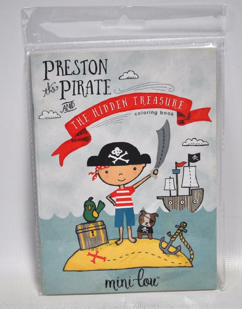 Mini Lou Preston the Pirate Coloring Book