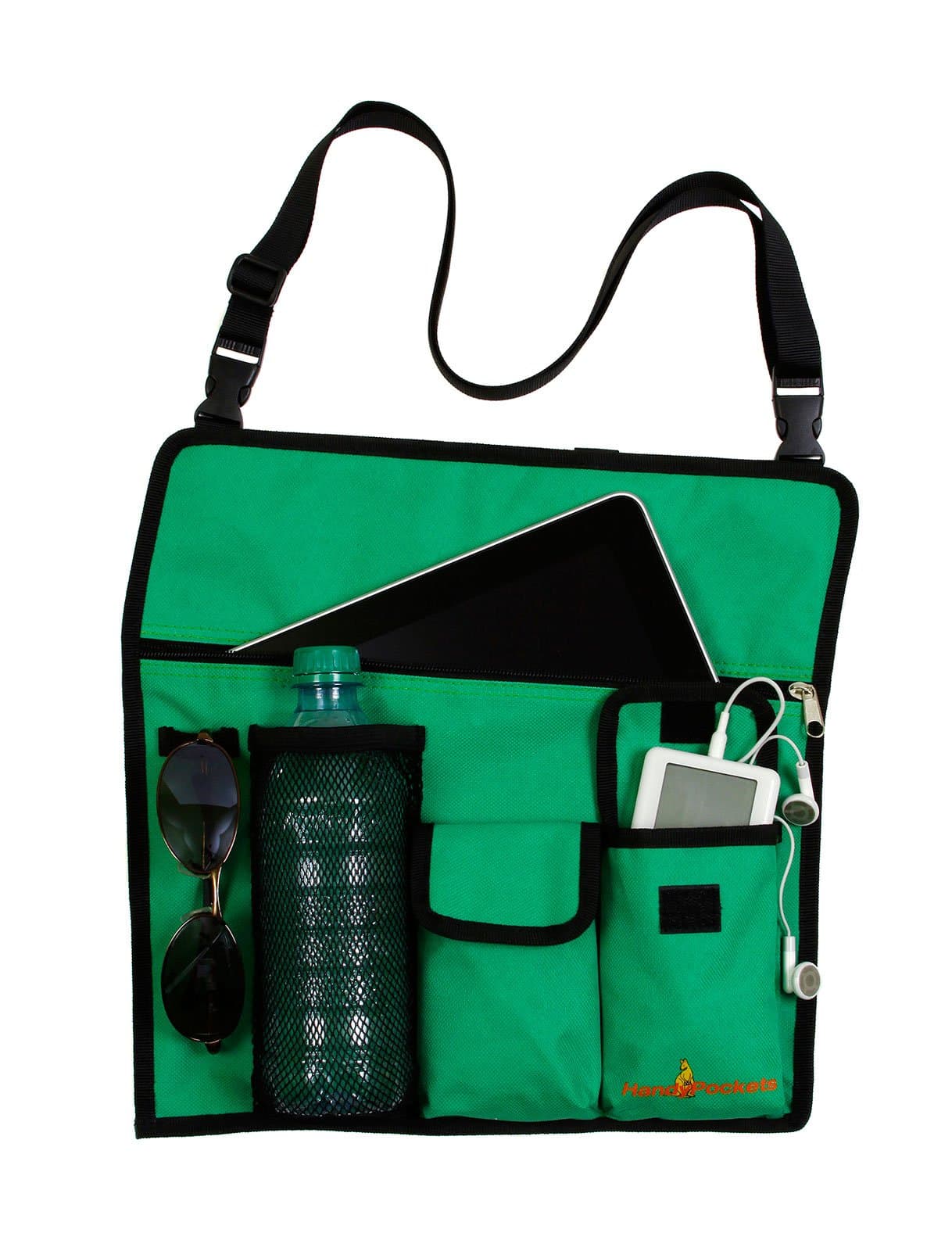 HandyPockets Shoreline Chair Organizer Green