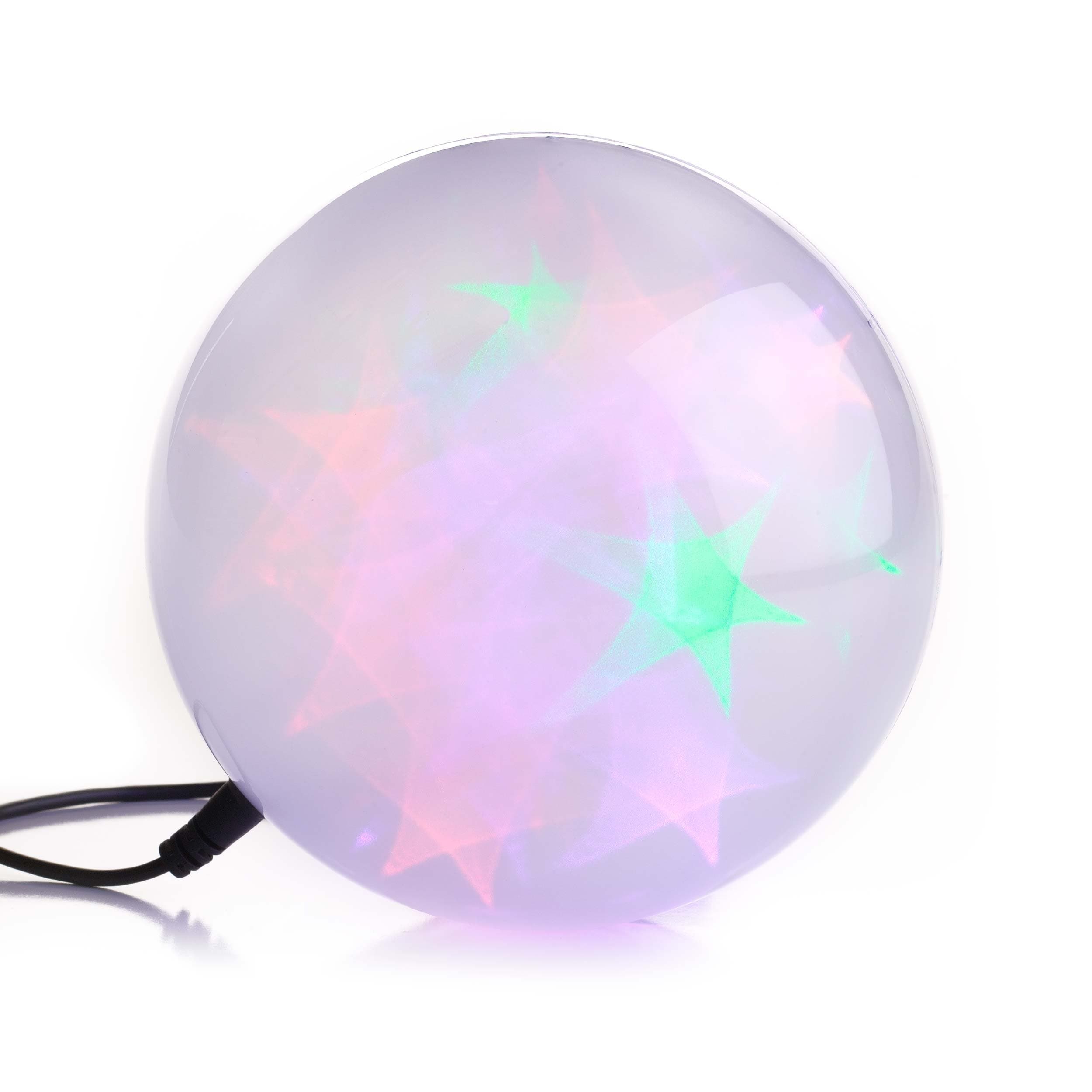 24L 6" LED Battery Holographic Starfire Sphere