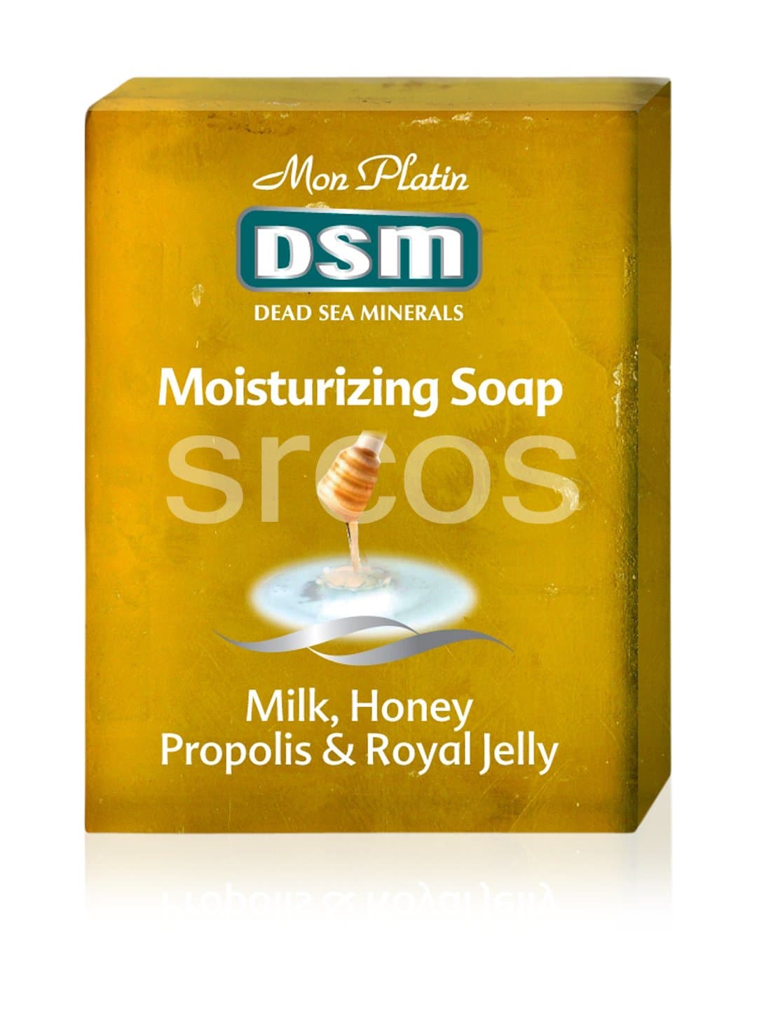 Mon Platin DSM Solid Milk, Honey, Propolis and Royal Jelly Moisturizing Soap 120gr 4.22oz