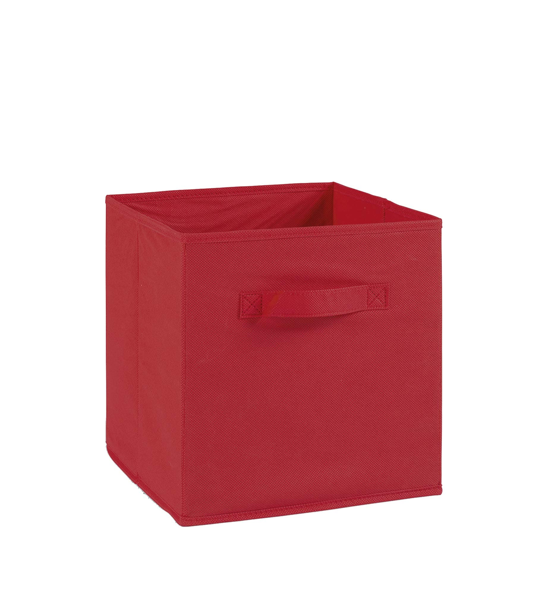 Alsapan Compo Fabric Storage Box, 28 x 27 x 27 cm, Red